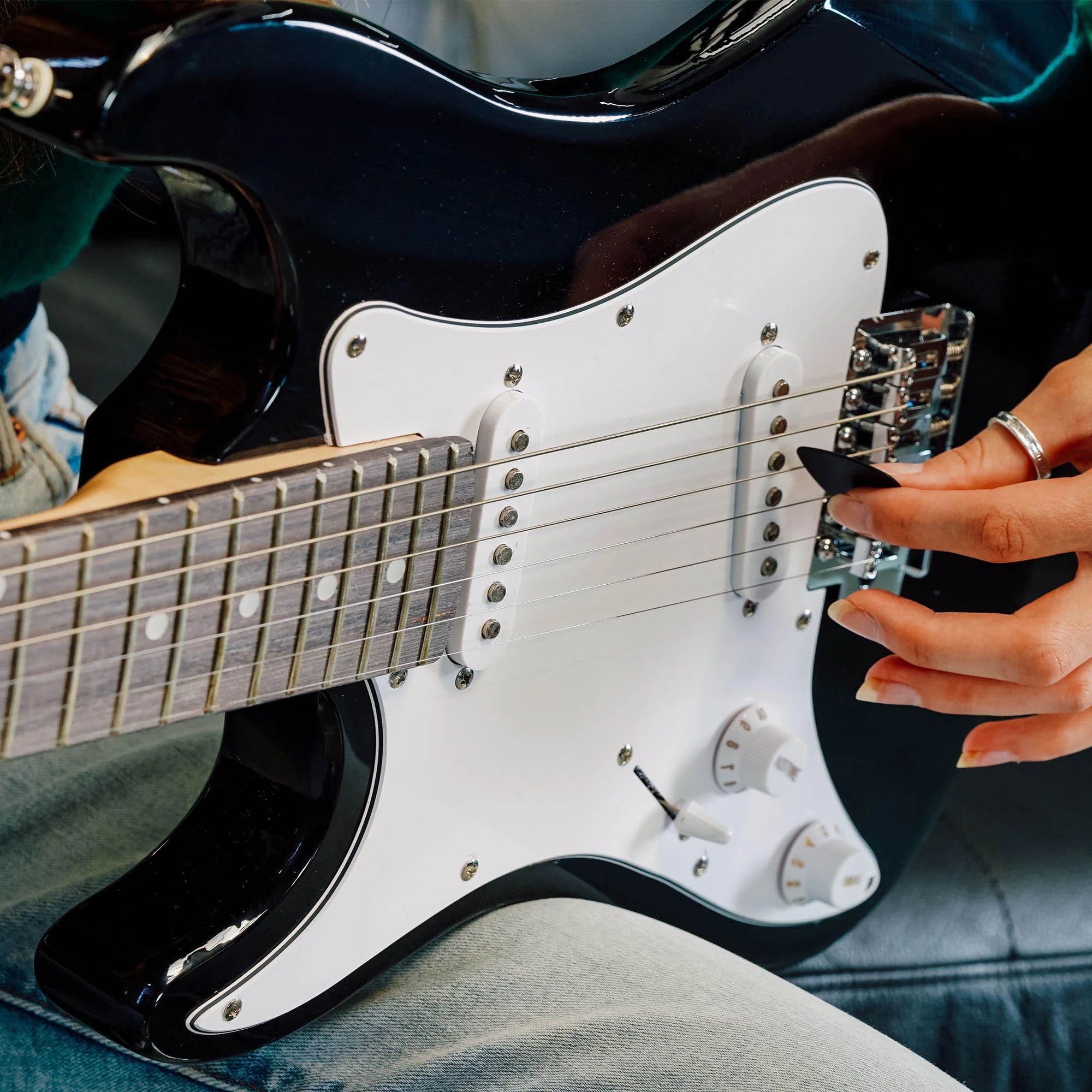 3rd Avenue 3/4 Size Electric Guitar with Amp - Left Hand - Image 6