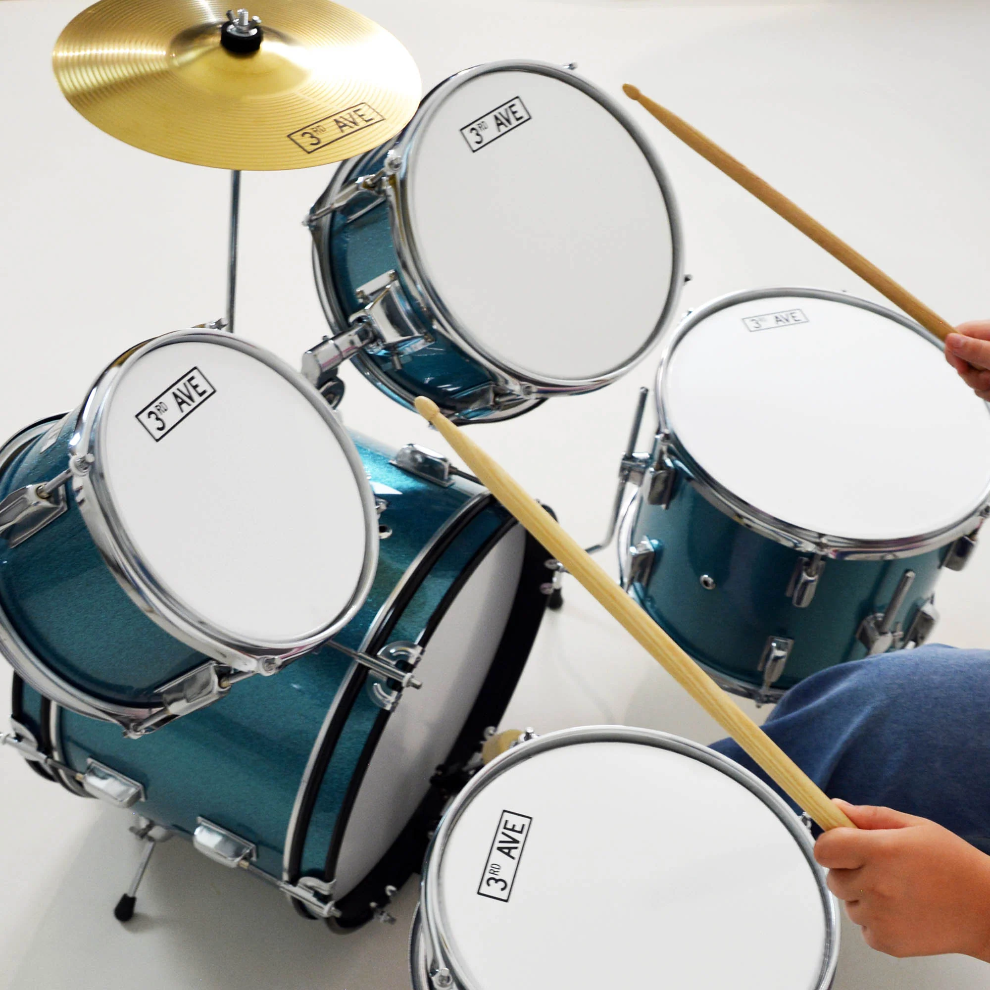3rd Avenue 5 Piece Junior Drum Kit - Image 14
