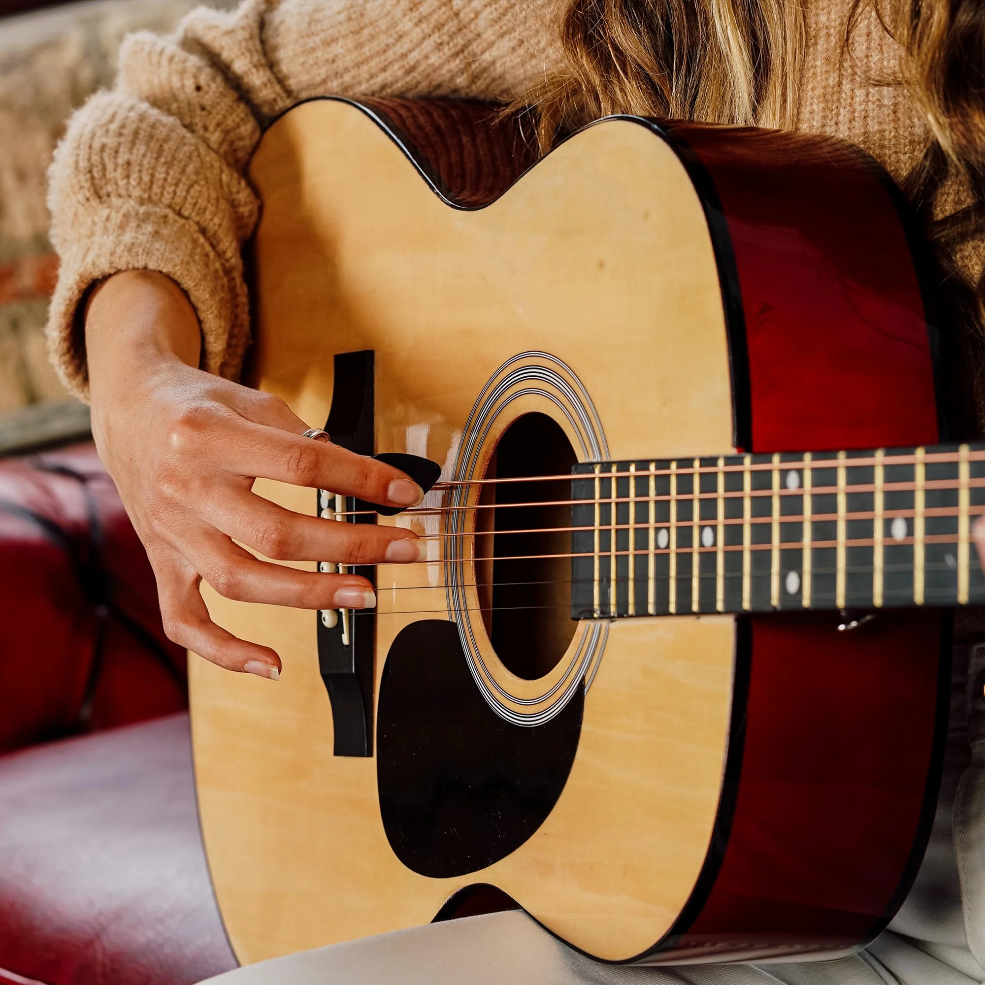 3rd Avenue Full Size Acoustic Guitar Pack - Image 23