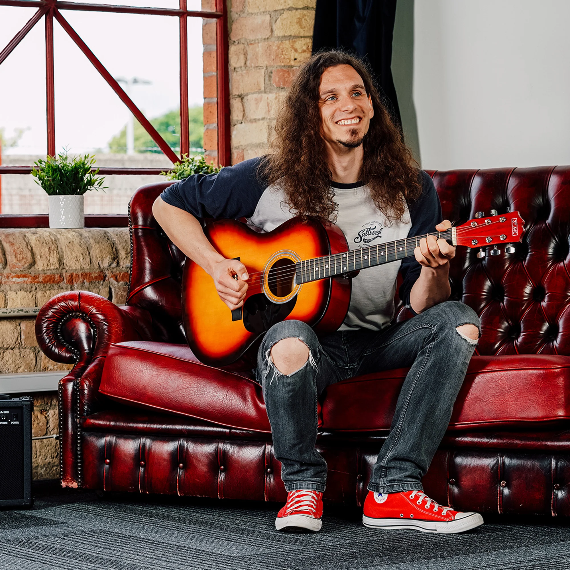 3rd Avenue Full Size Acoustic Guitar Pack - Image 8