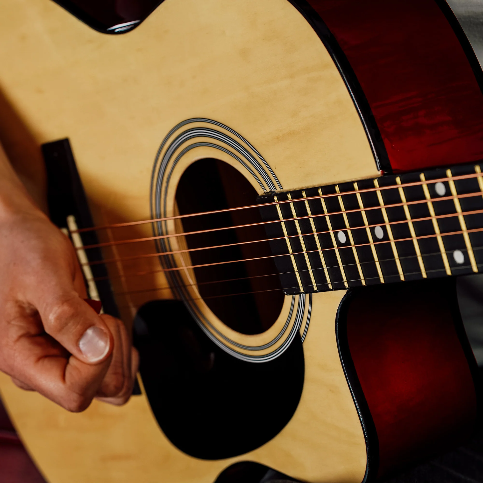 3rd Avenue Full Size Cutaway Acoustic Guitar Pack - Image 8