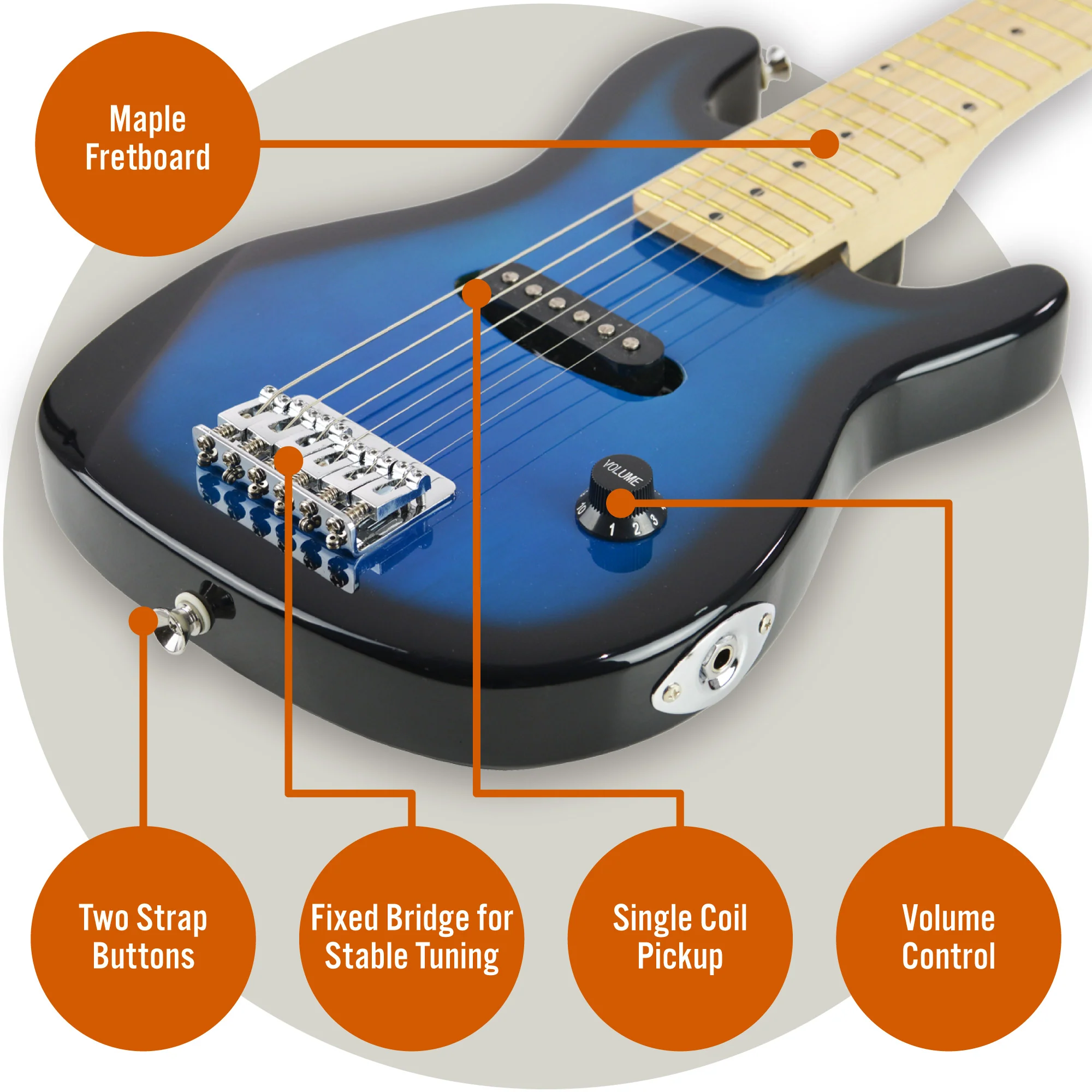 3rd Avenue Junior Electric Guitar Pack - Image 30