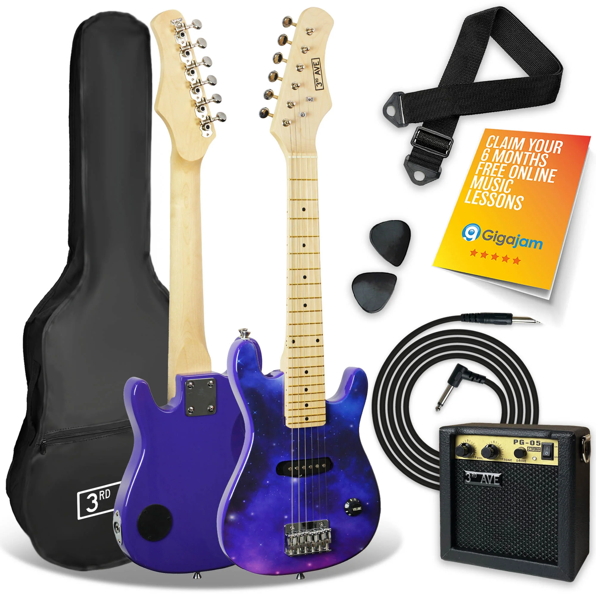 3rd Avenue Junior Electric Guitar Pack - Image 4