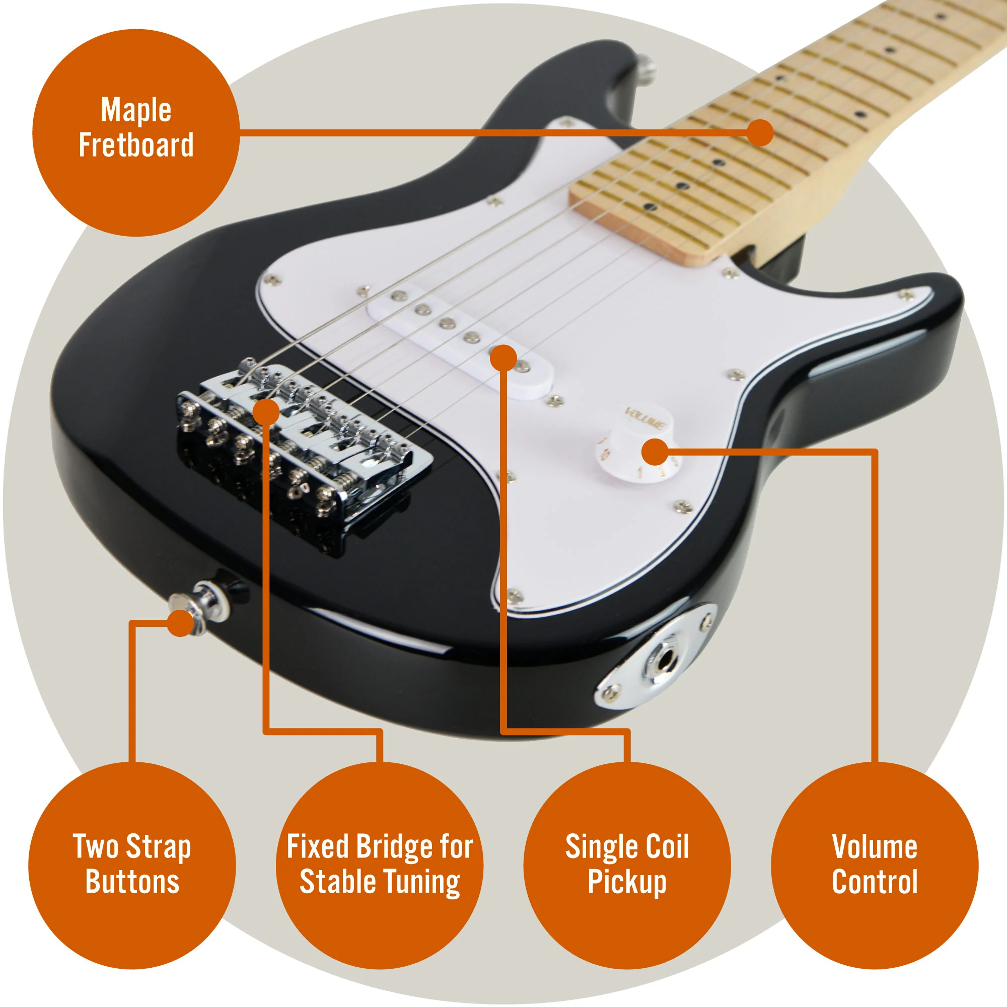 3rd Avenue Junior Electric Guitar Pack - Image 40
