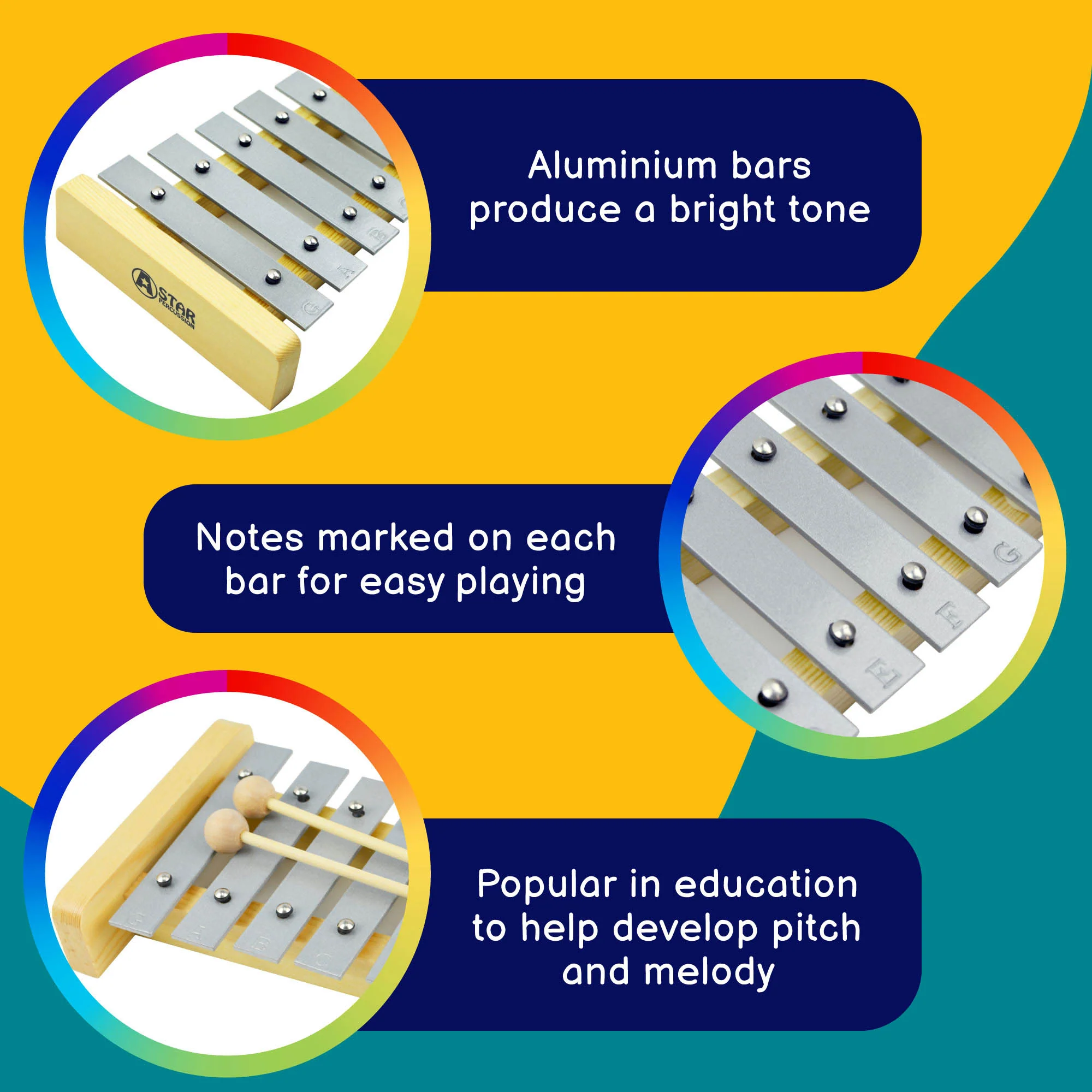 A-Star 13 Note Glockenspiel - Image 3