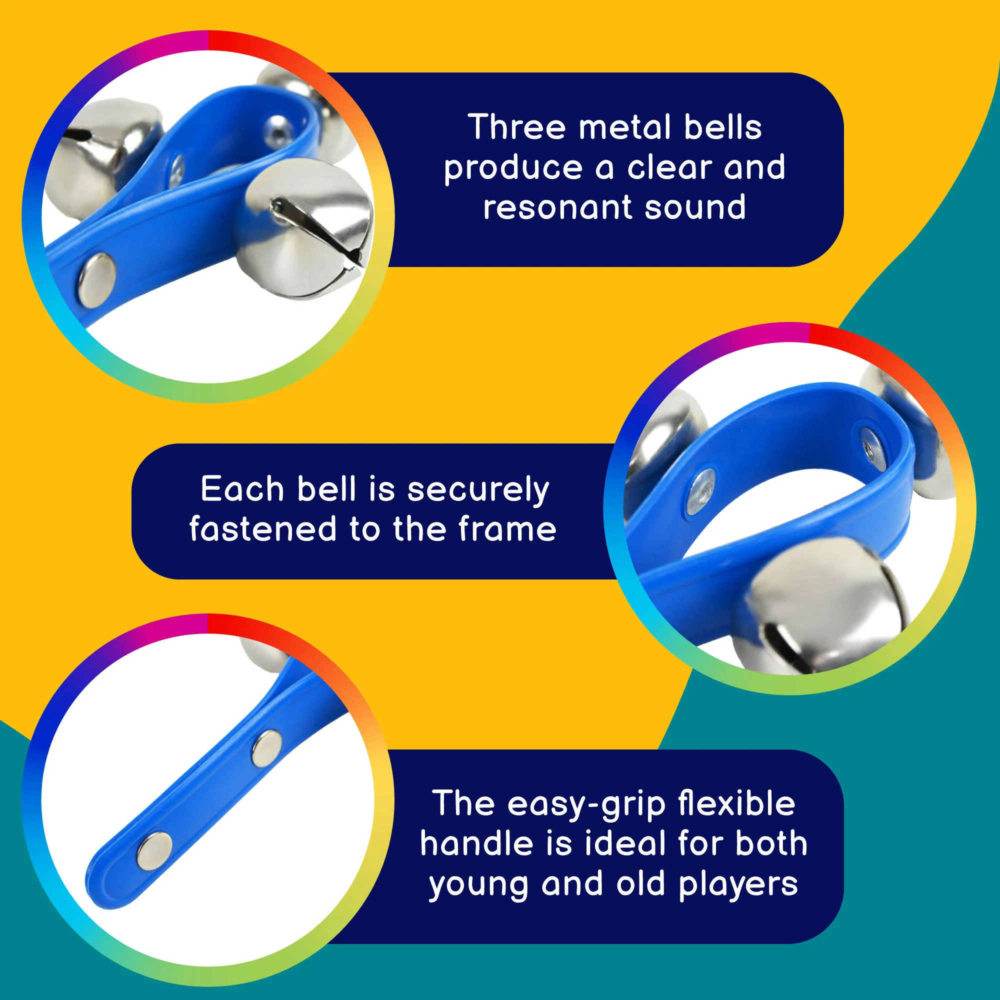 A-Star 3 Bell Handbells - Image 3