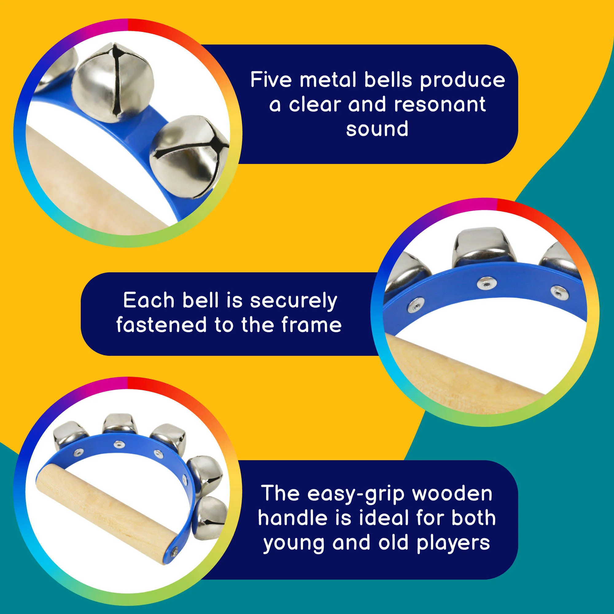 A-Star 5 Bell Handbells - Image 3