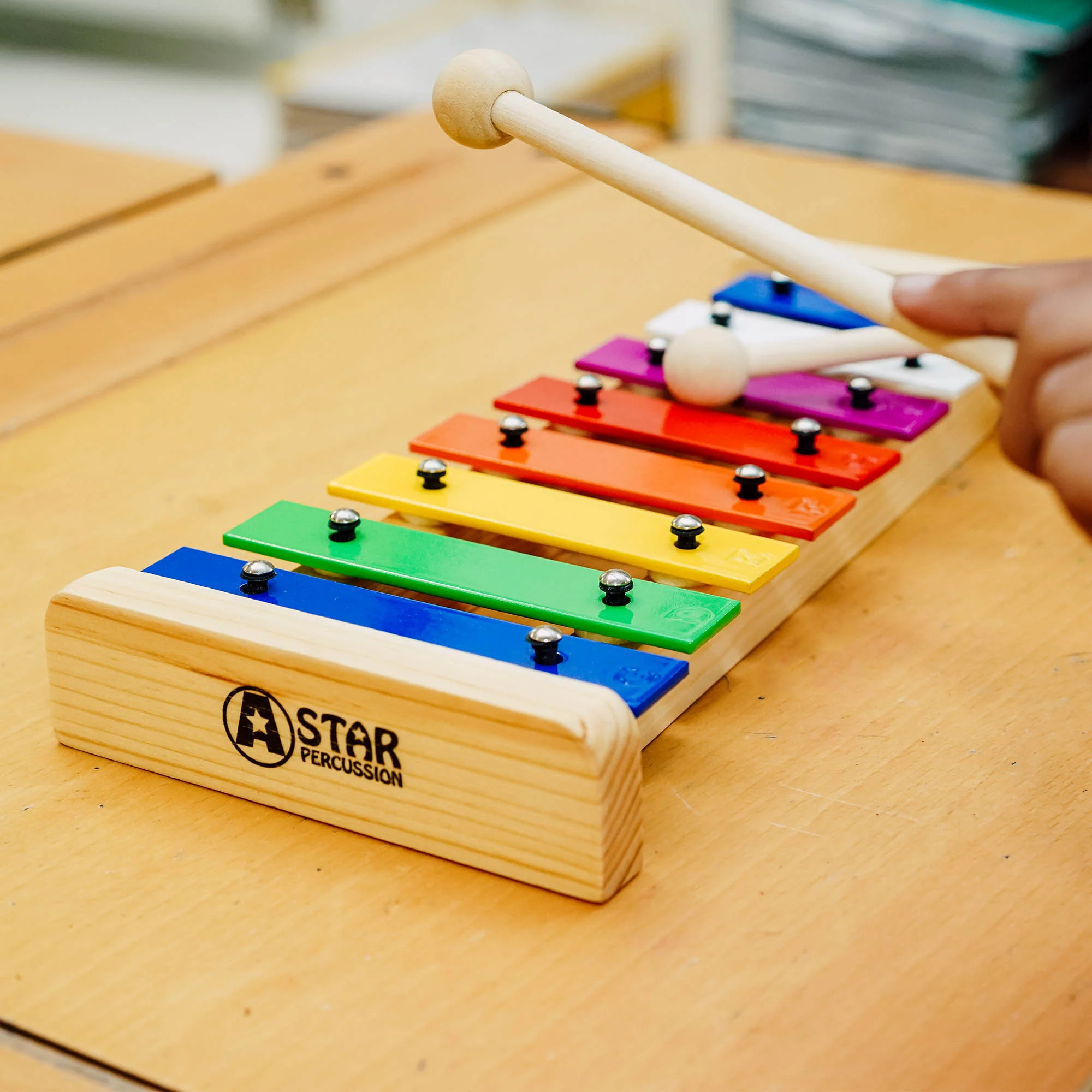 A-Star 8 Note Glockenspiel - Coloured Keys - Image 5