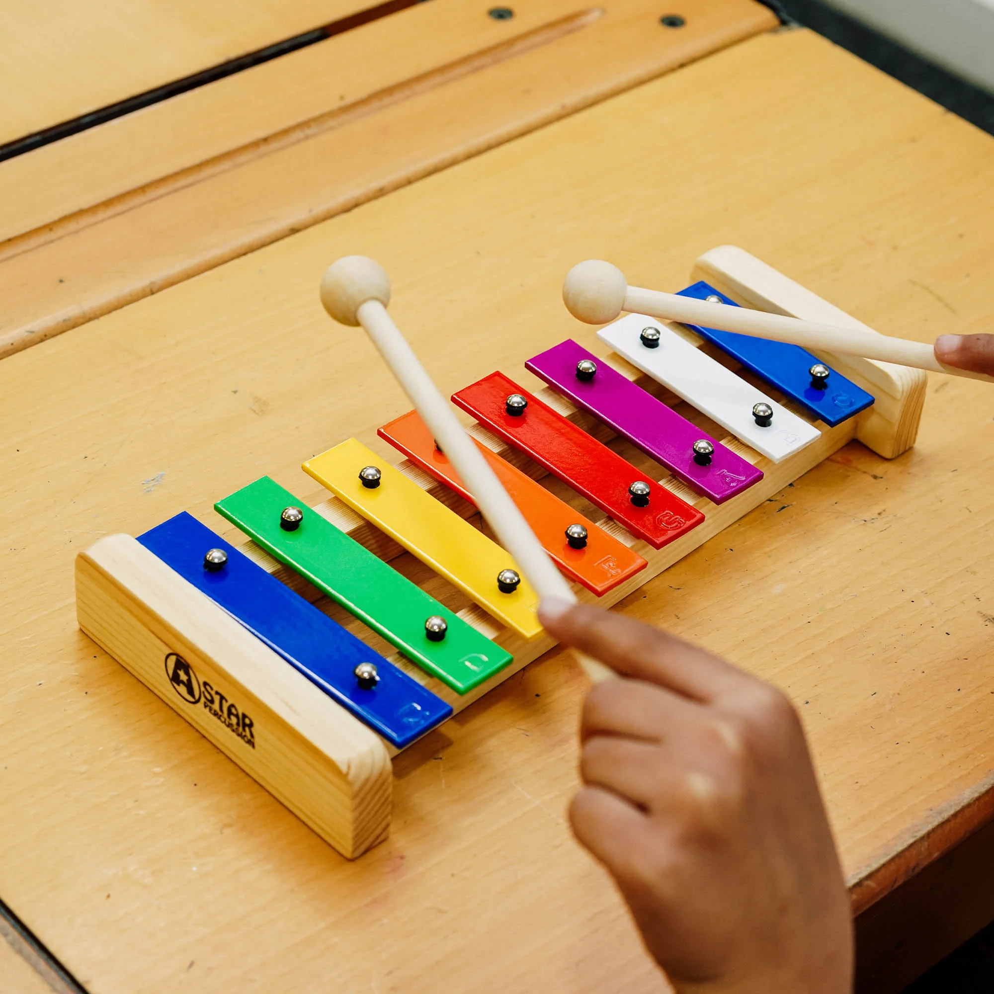 A-Star 8 Note Glockenspiel - Coloured Keys - Image 6