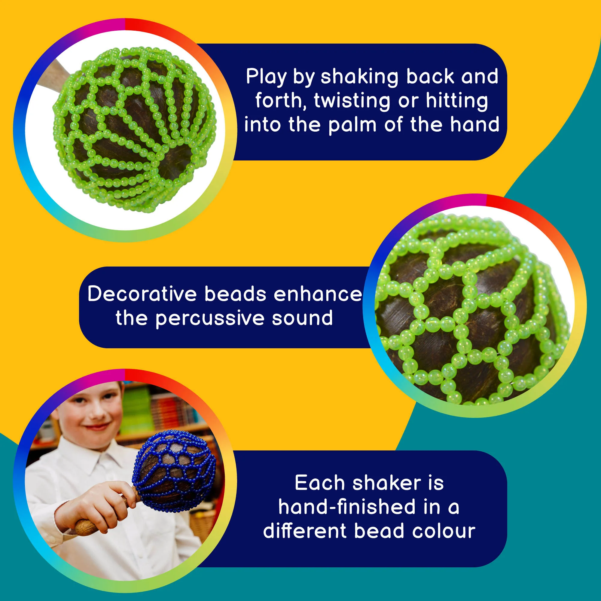 A-Star Beaded Shaker - Image 3