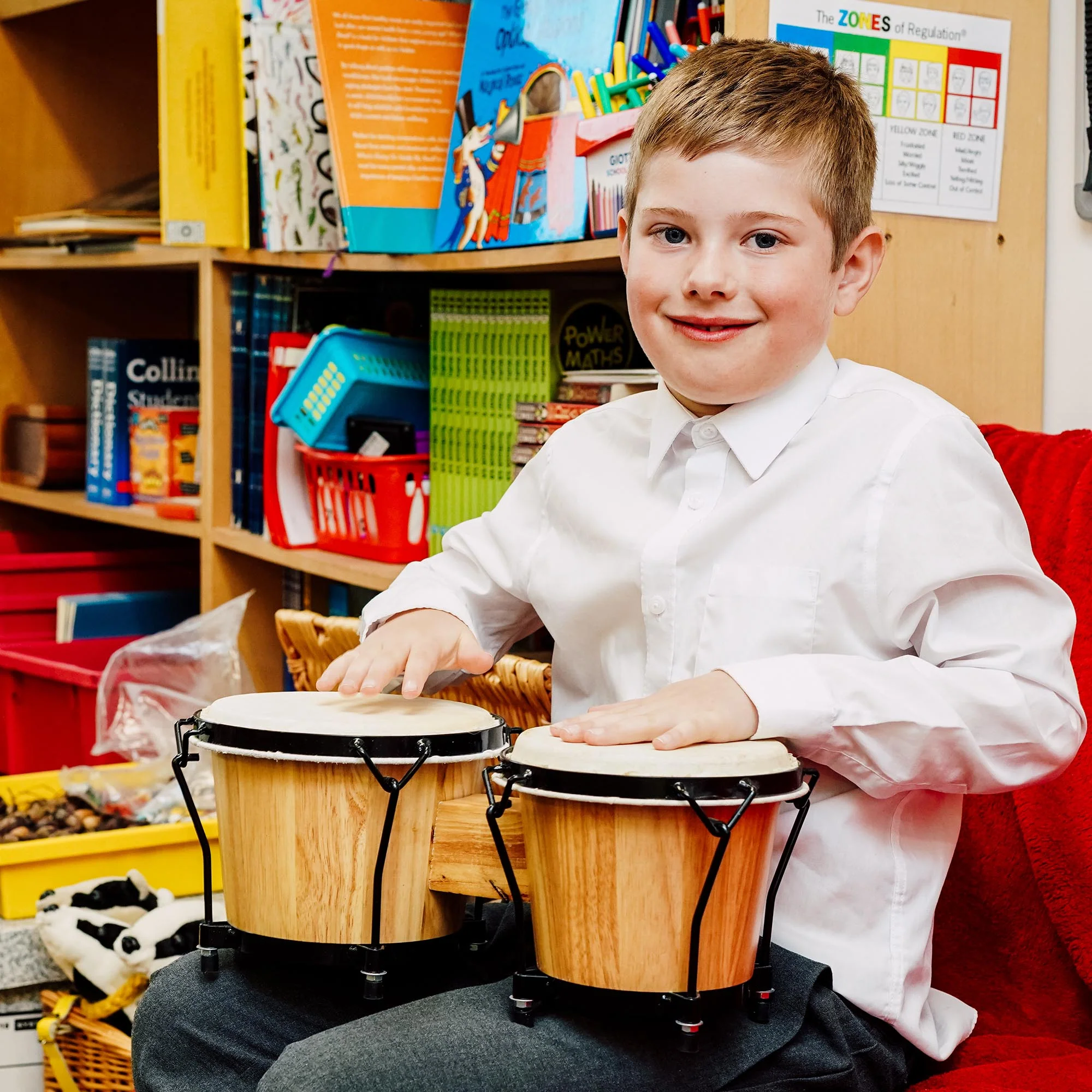 A-Star Bongos 7 Inch and 8 Inch Bongo Drums - Image 4