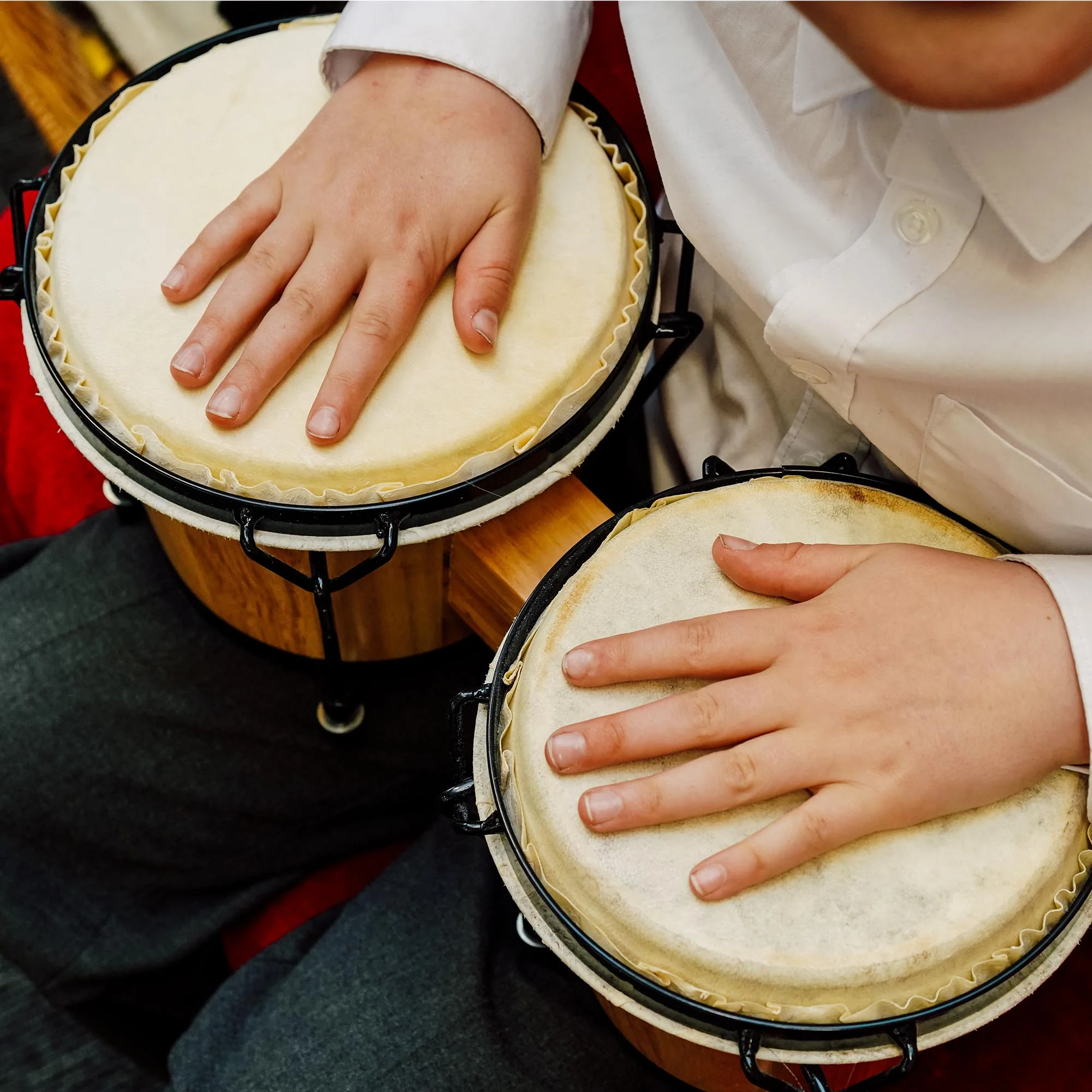 A-Star Bongos 7 Inch and 8 Inch Bongo Drums - Image 5