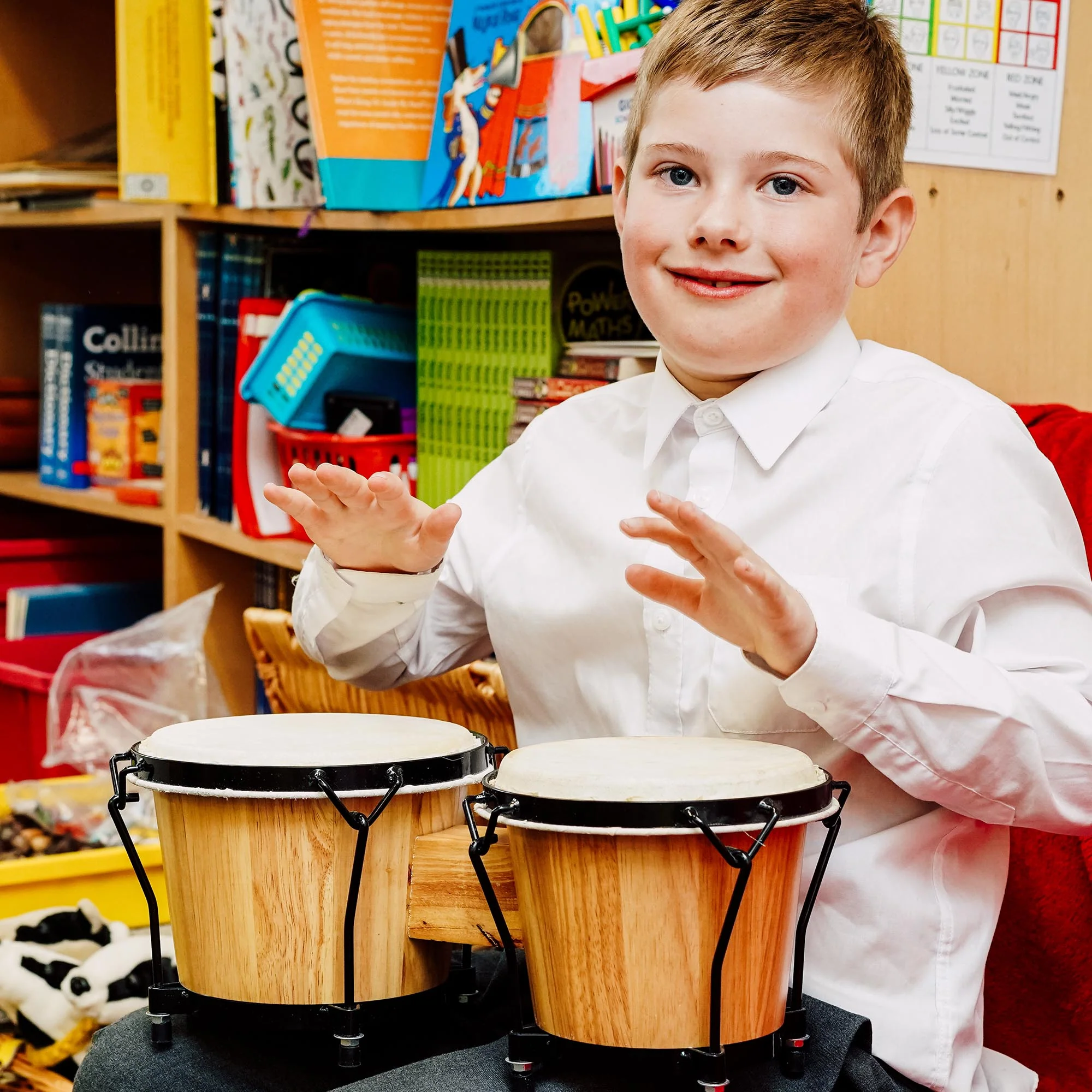 A-Star Bongos 7 Inch and 8 Inch Bongo Drums - Image 6