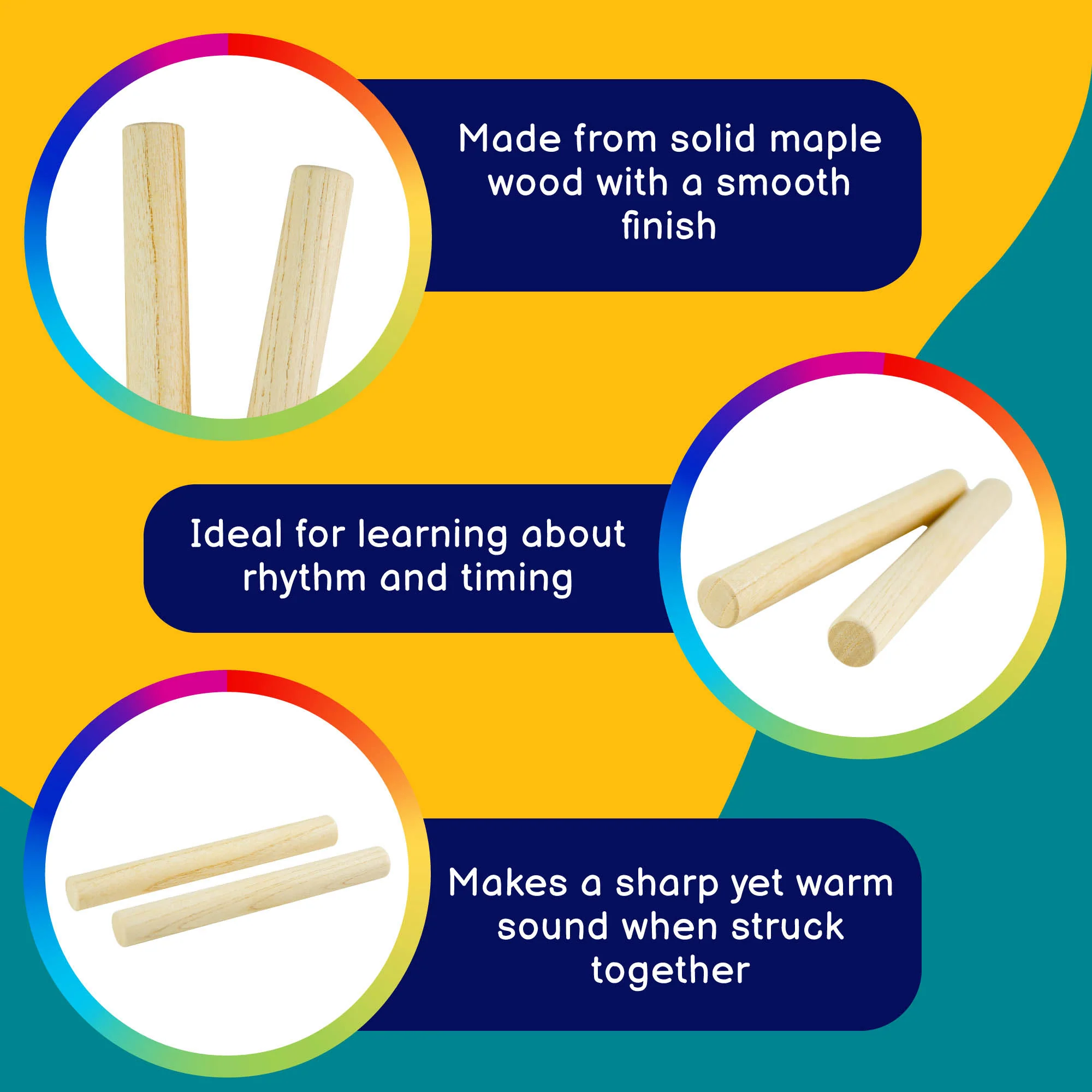 A-Star Claves - Pair - Image 2