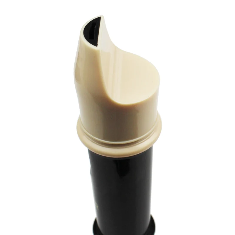 A-Star Descant Plastic Recorder - Brown & White - Image 4