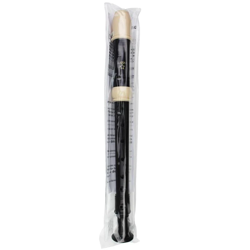 A-Star Descant Plastic Recorder - Brown & White - Image 6