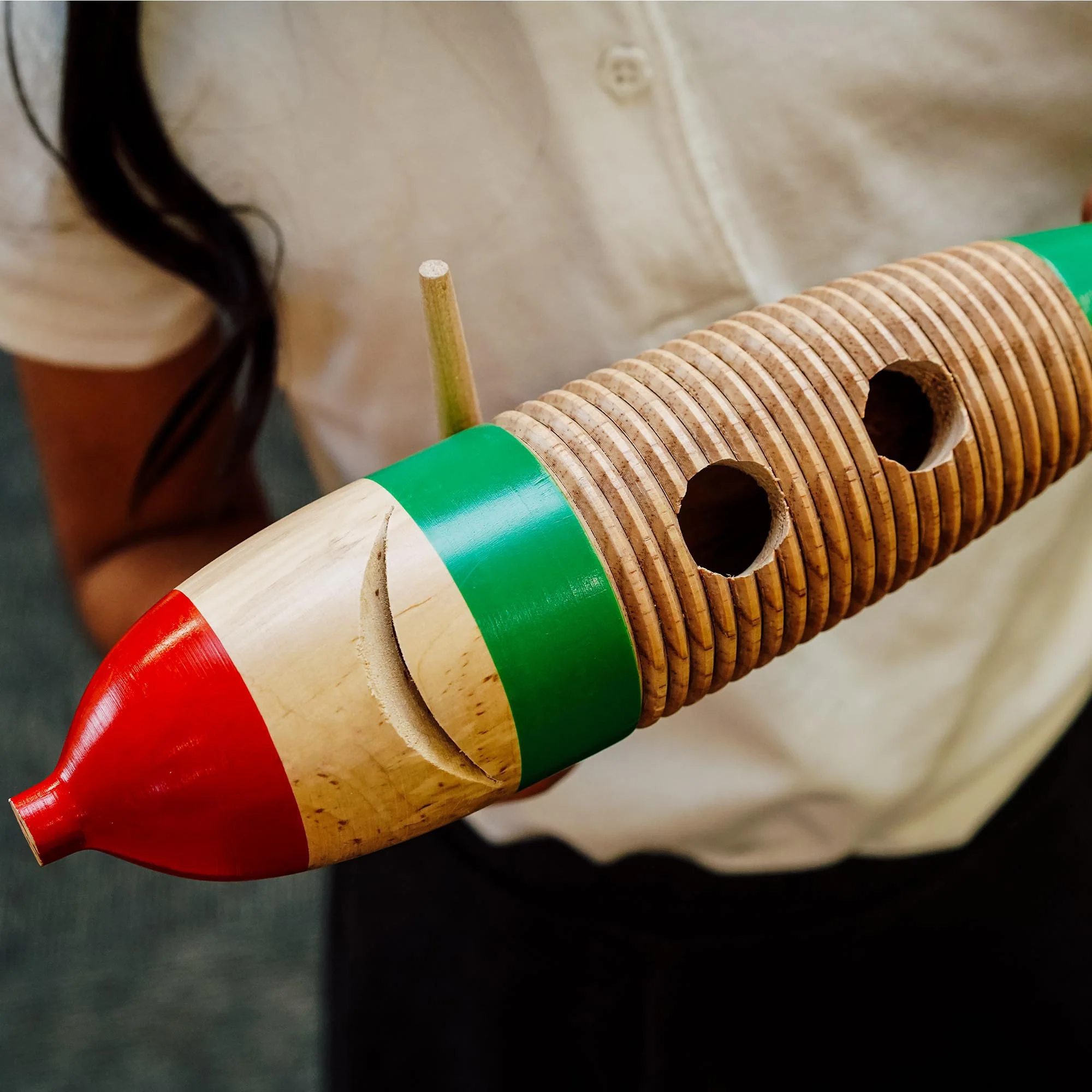 A-Star Wooden Fish Guiro - Image 11