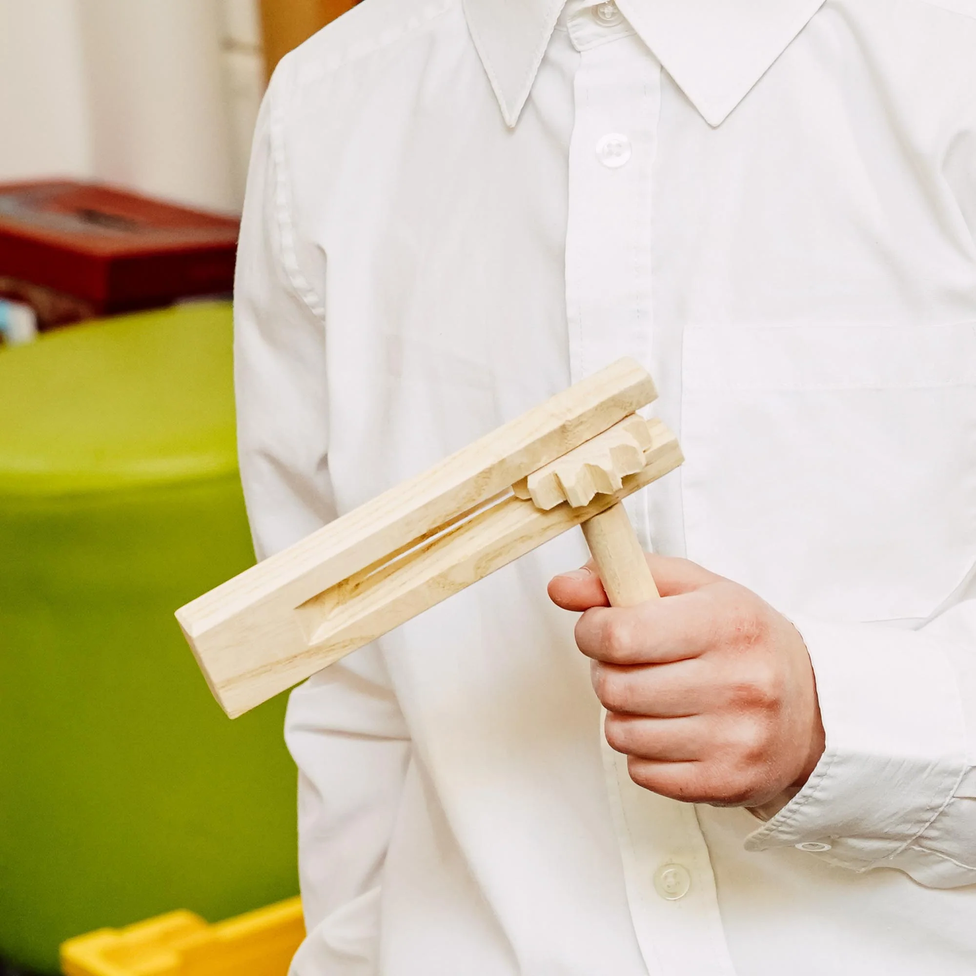 A-Star Handheld Wooden Ratchet - Image 6