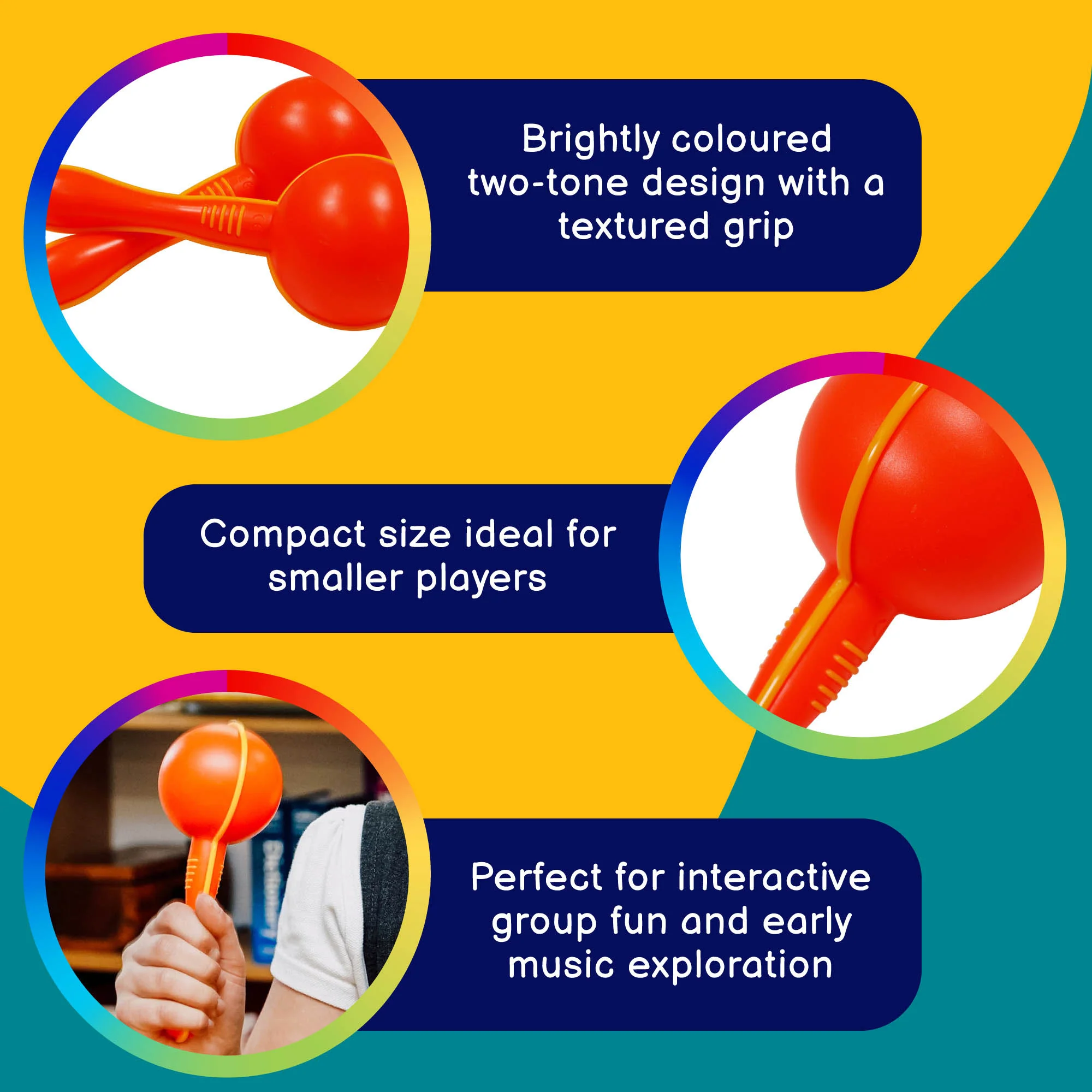 A-Star Plastic Maracas Small - Image 9