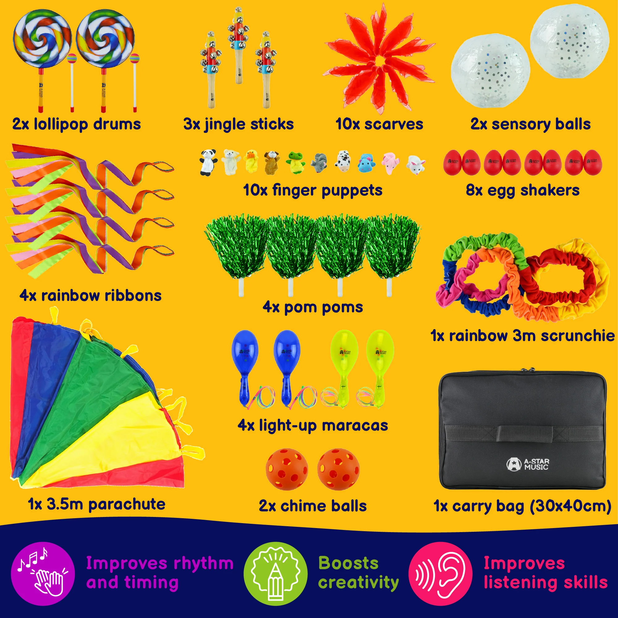 A-Star SEND Music Percussion Pack - Image 3