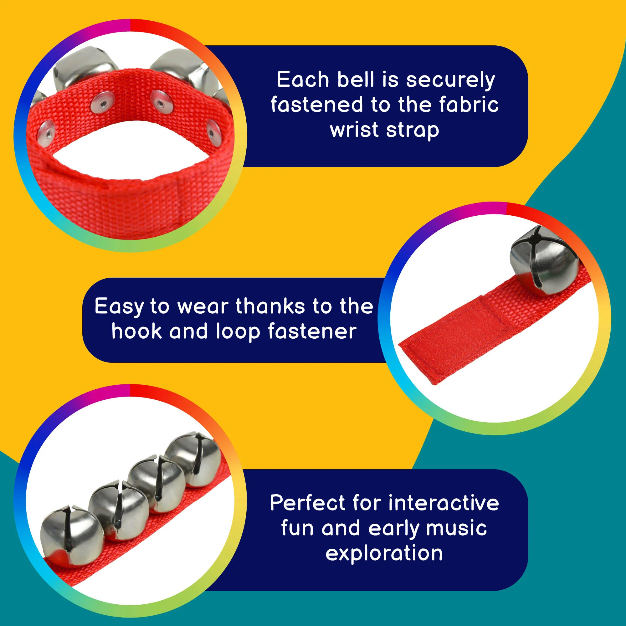 A-Star Small Wrist Bells Pair - Image 15