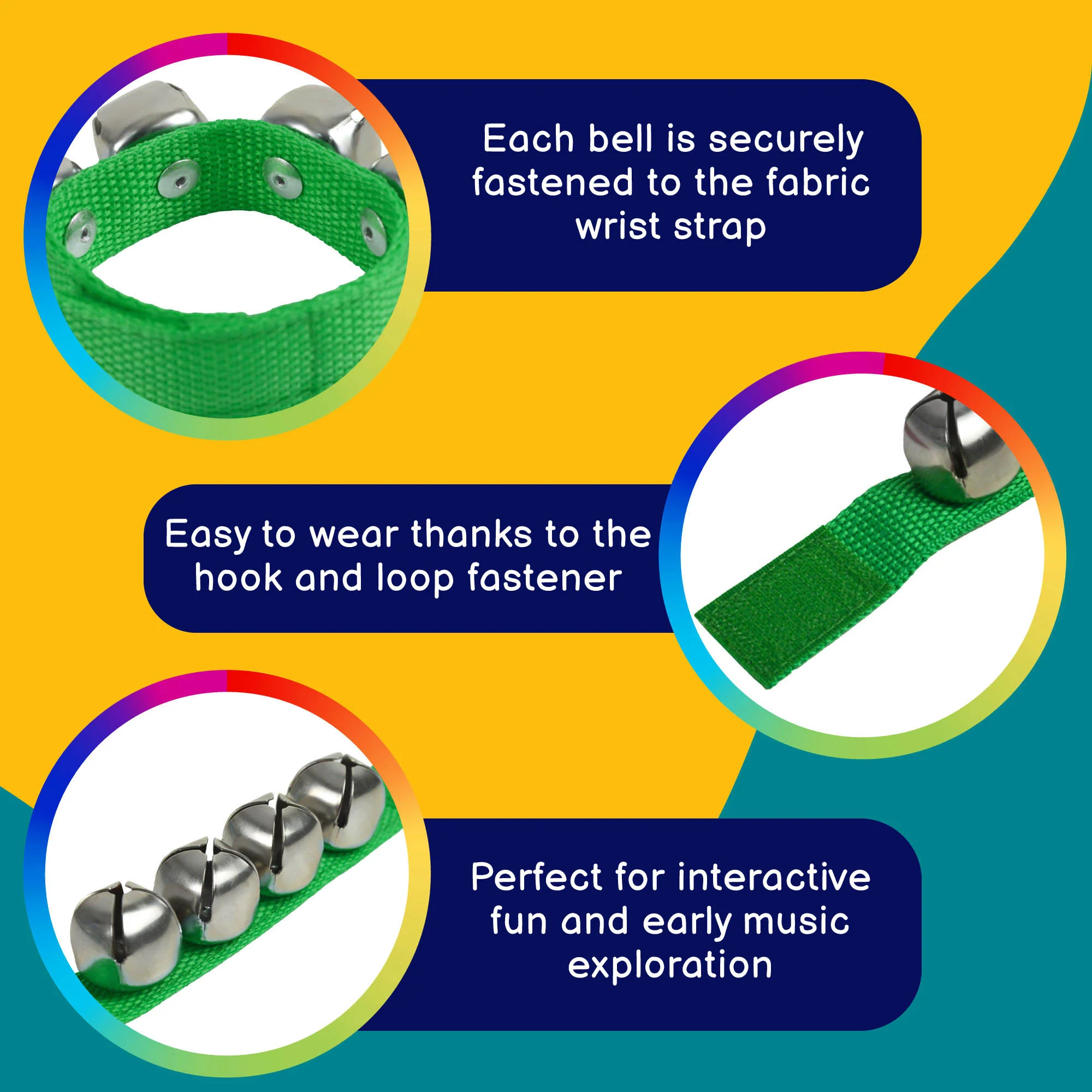 A-Star Small Wrist Bells Pair - Image 9