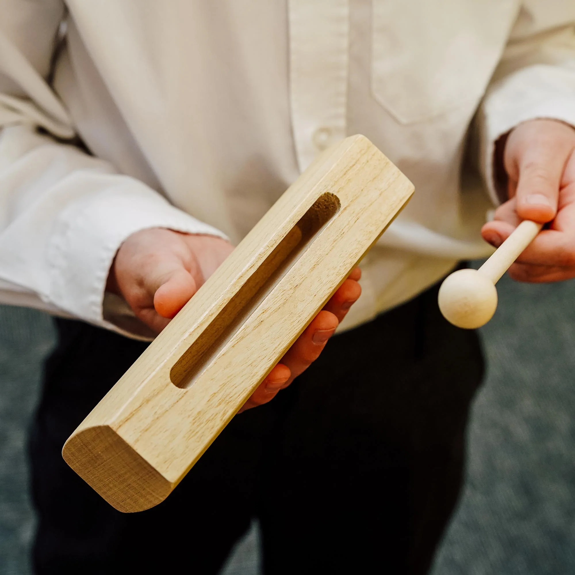 A-Star Wood Block with Beater - Image 5