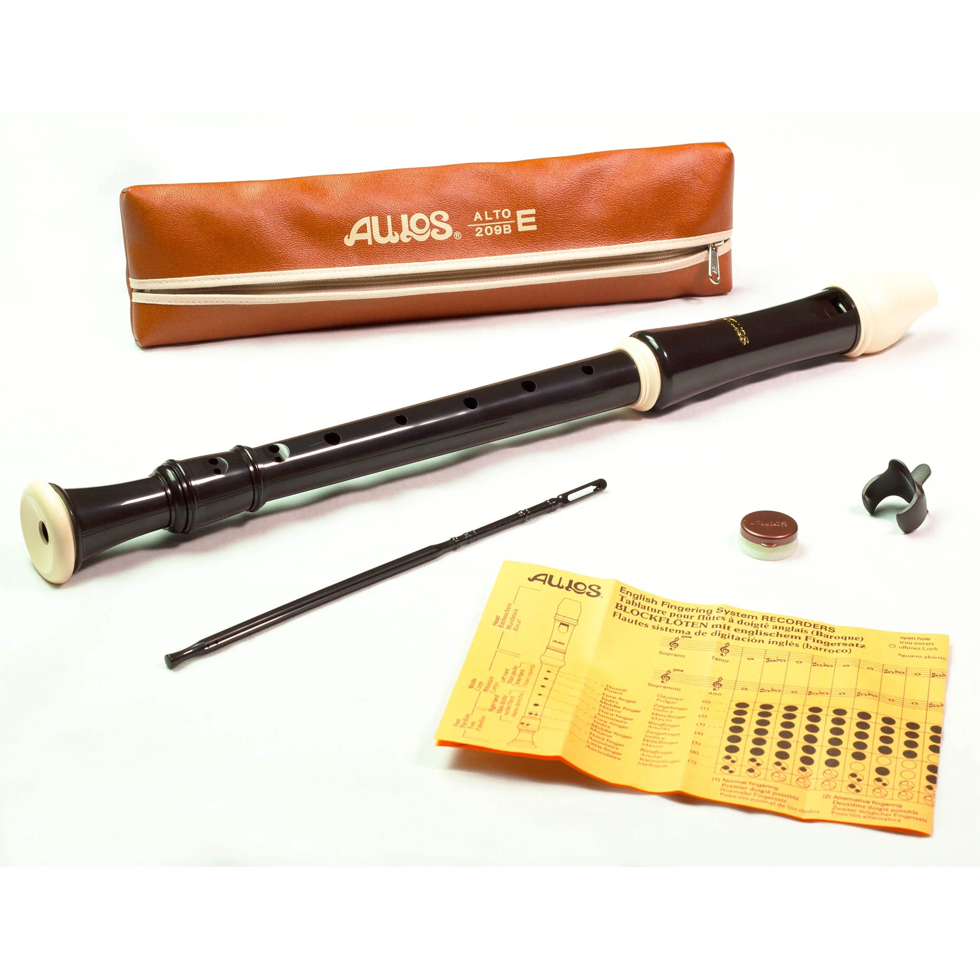 Aulos 209B Robin Treble Recorder - Image 2