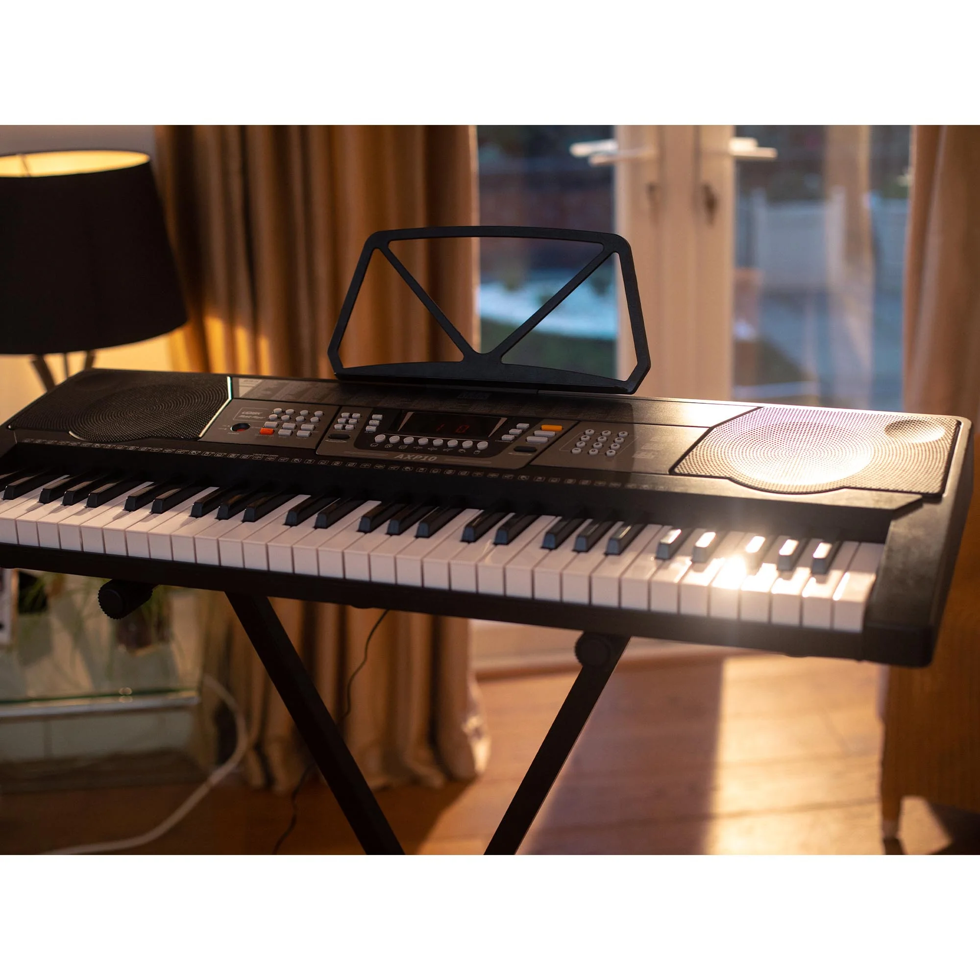 Axus AXP10 61 Note Portable Keyboard Package - Image 6