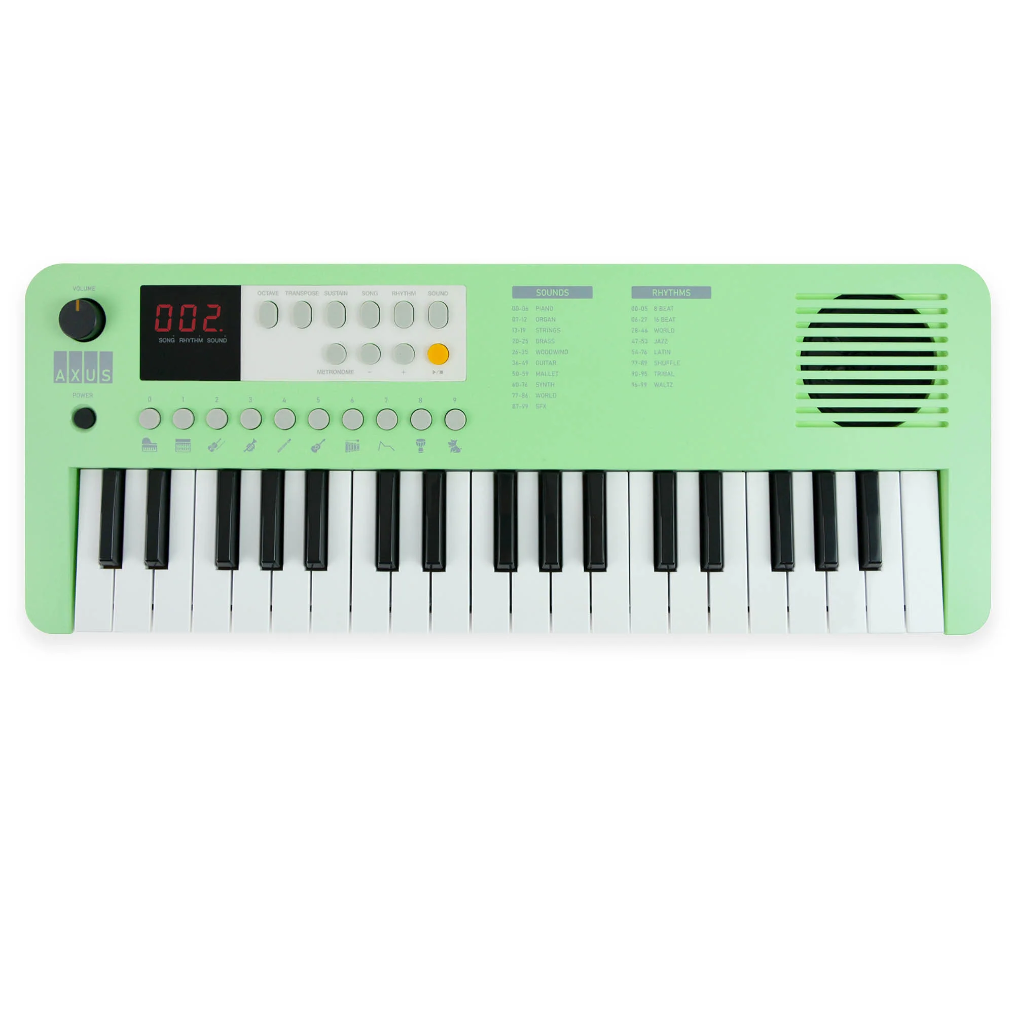Axus Mini Keyboard 37 Key Keyboard - Image 17