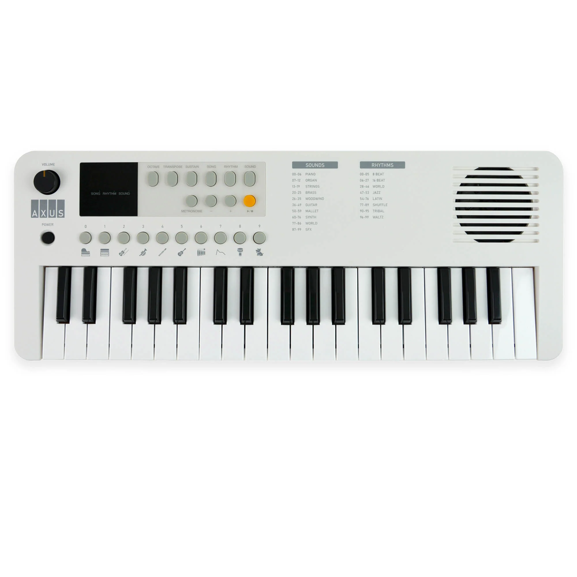 Axus Mini Keyboard 37 Key Keyboard - Image 6