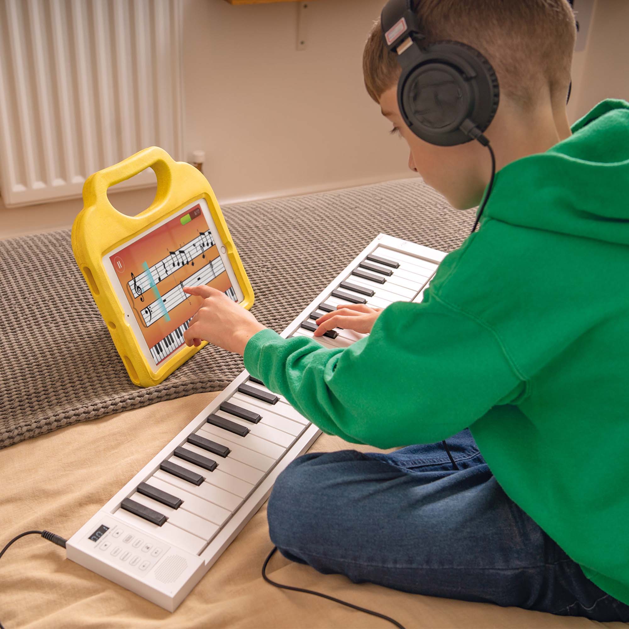 Carry-On 49 Key Touch Sensitive Folding Piano - Image 13