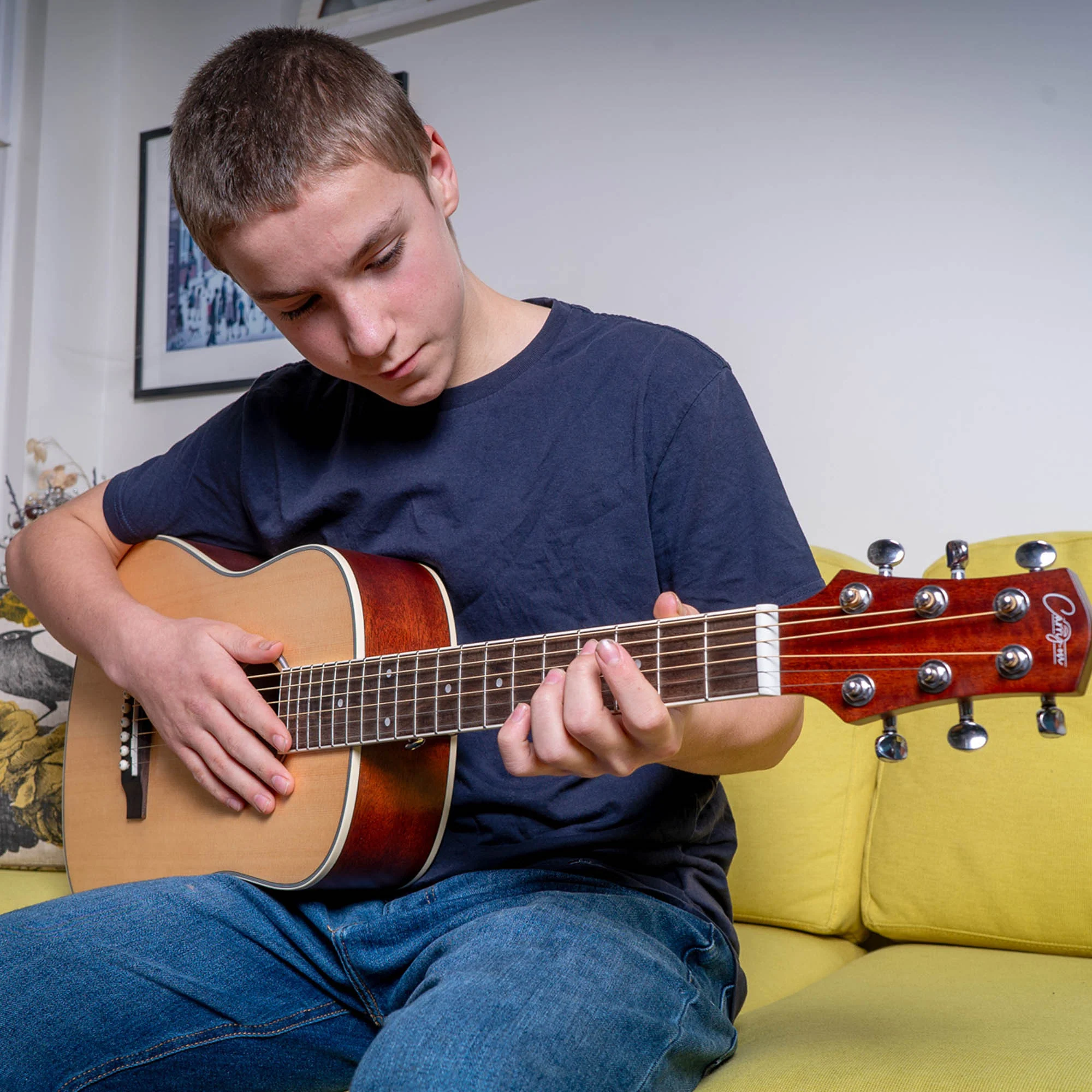 Carry-On Mini Acoustic Guitar - Image 5