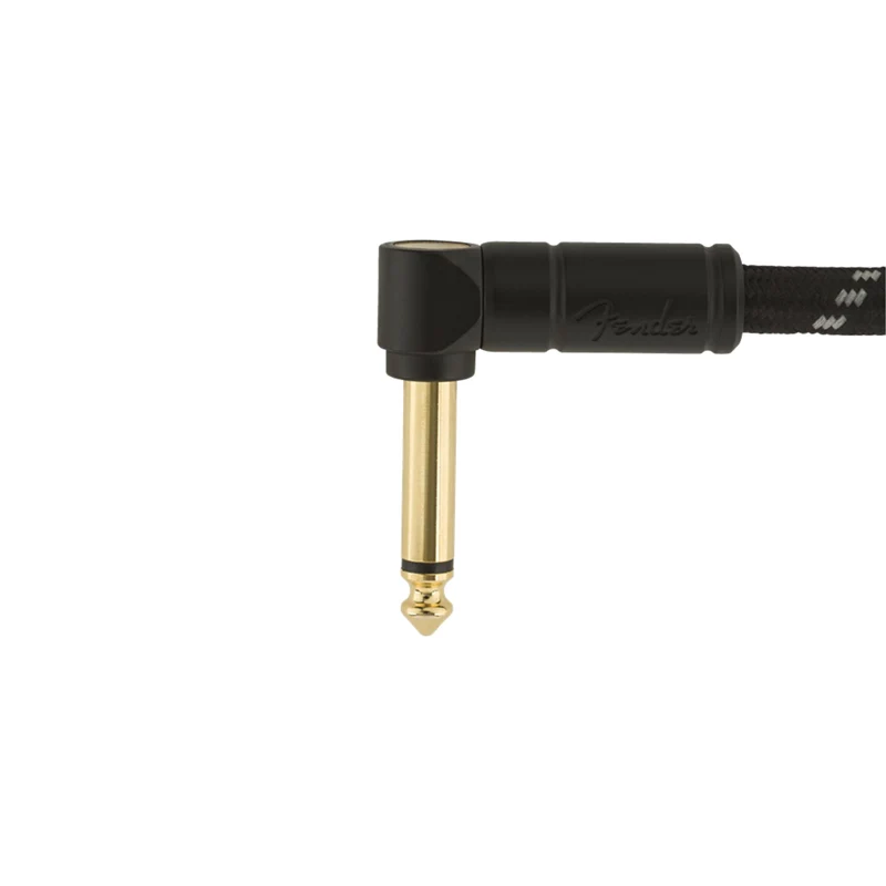 Fender Deluxe Series Instrument Cable 3m Black Tweed - Image 3