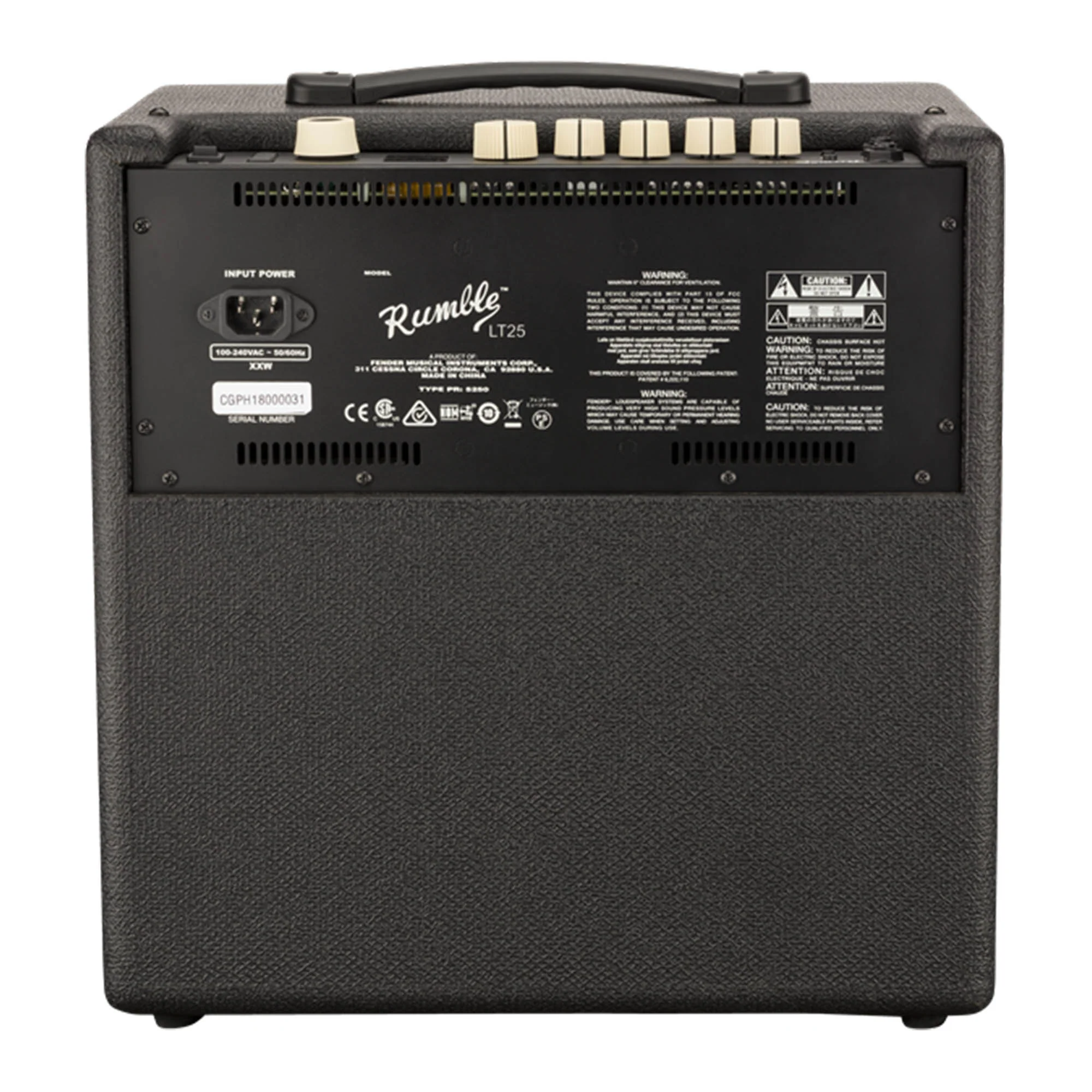 Fender Rumble LT25 25W Bass Guitar Amplifier - Image 5