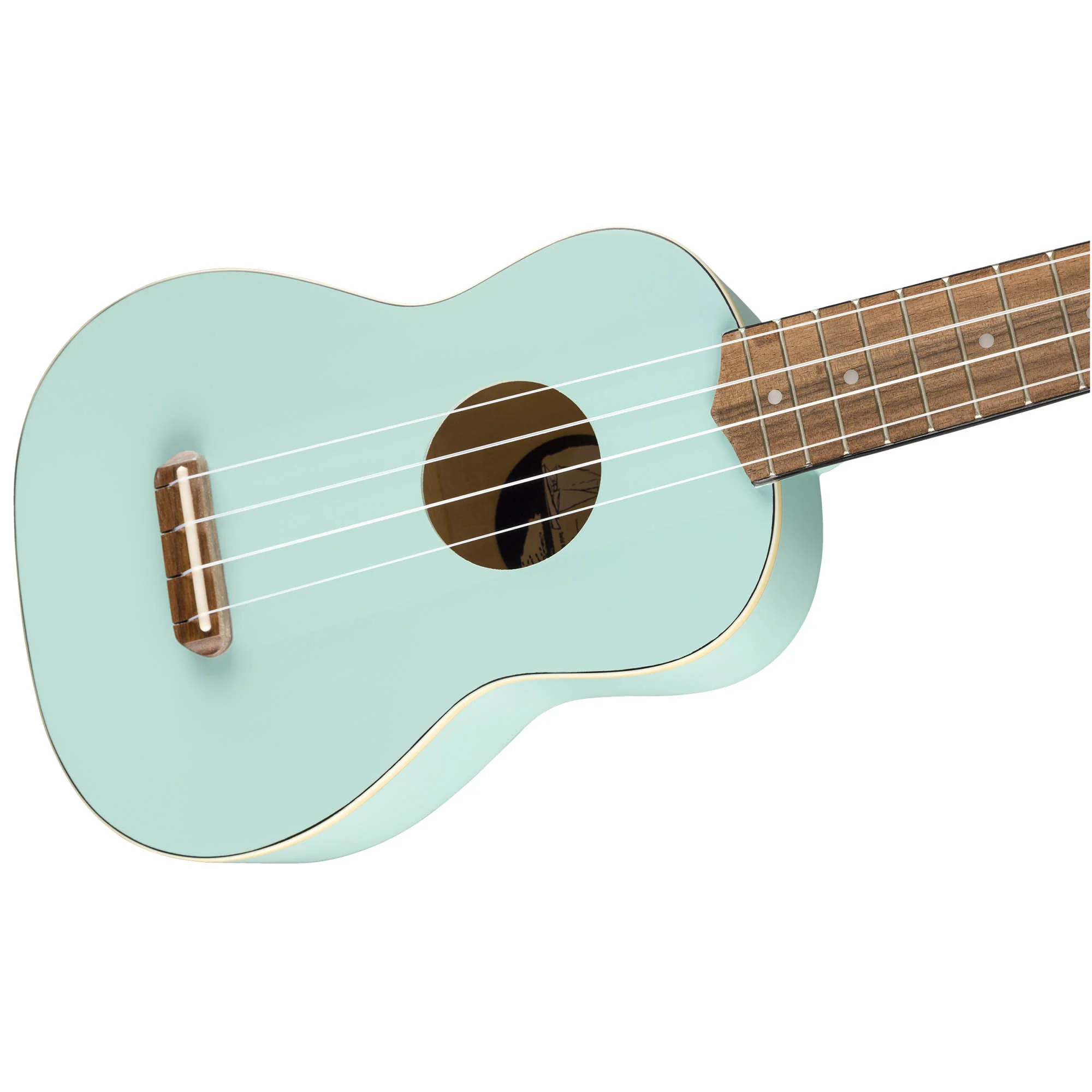 Fender Venice Soprano Ukulele - Daphne Blue - Image 4