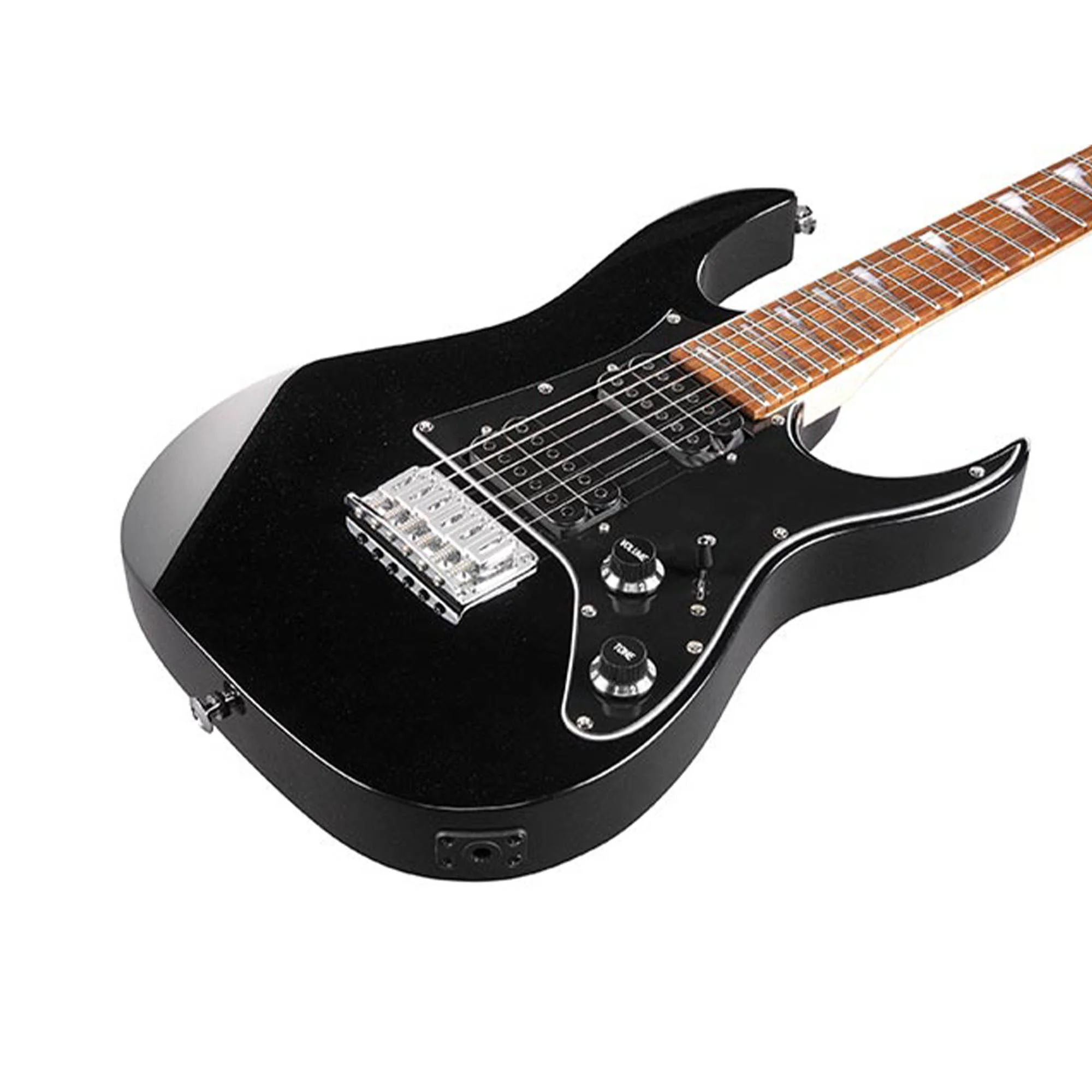 Ibanez GRGM21-BKN MiKro Electric Guitar in Black - Image 2
