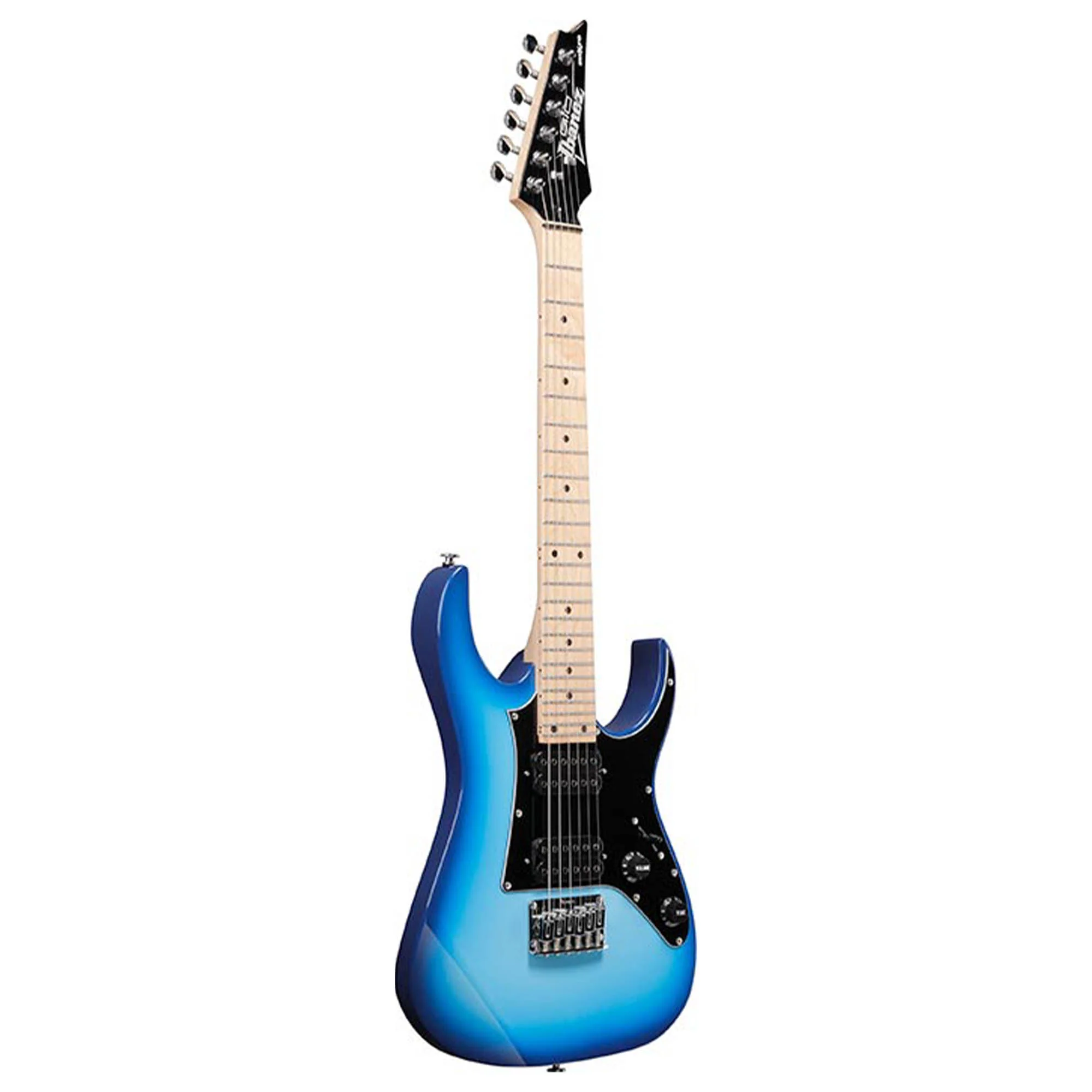 Ibanez GRGM21M-BLT MiKro Electric Guitar in Blue Burst - Image 4