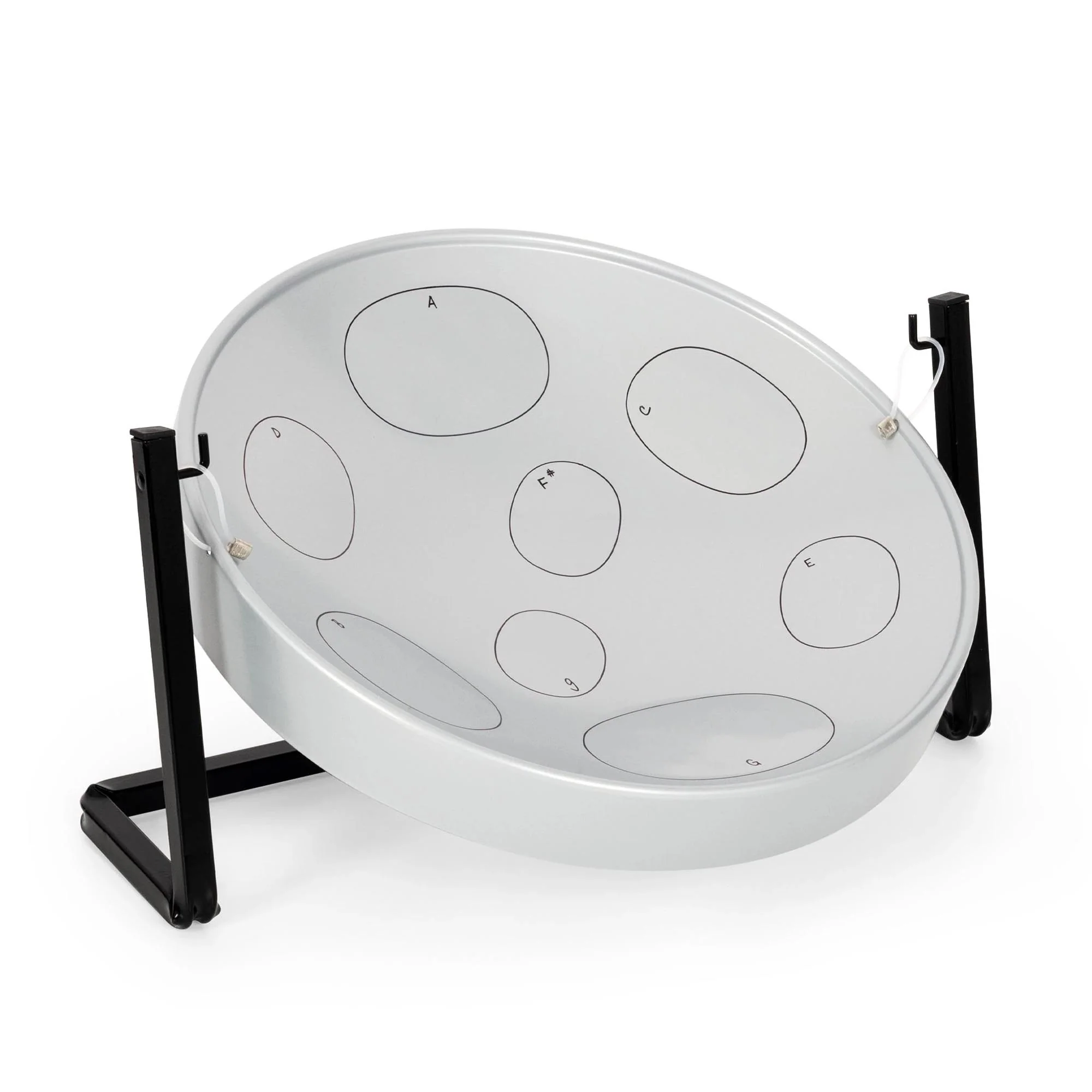 Jumbie Jam Grey Table Top Steel Pan Pack of 4 - Image 4