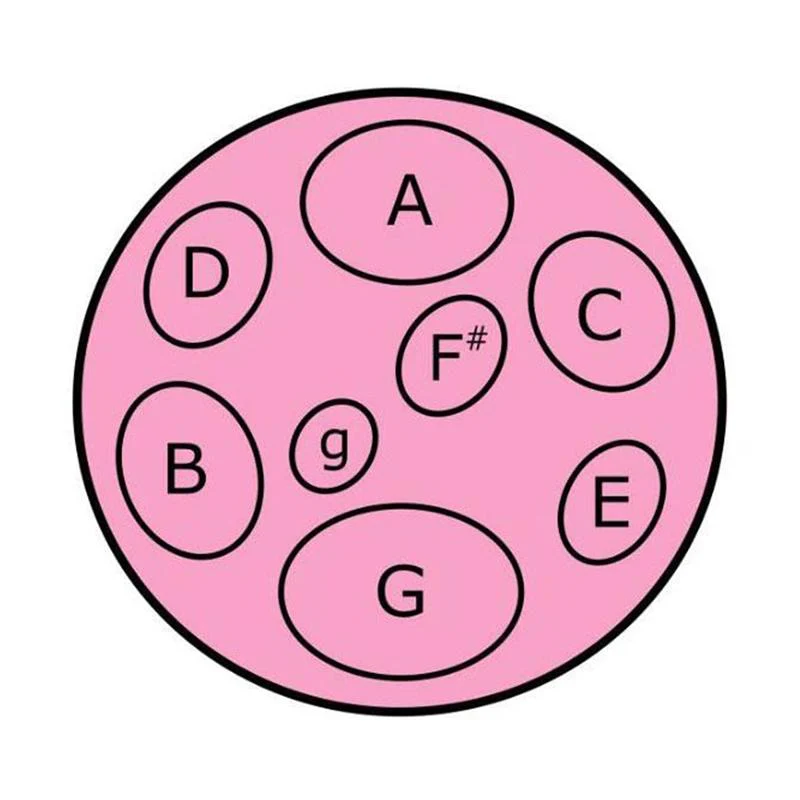 Jumbie Jam Table Top Steel Pan - Pink - Image 2