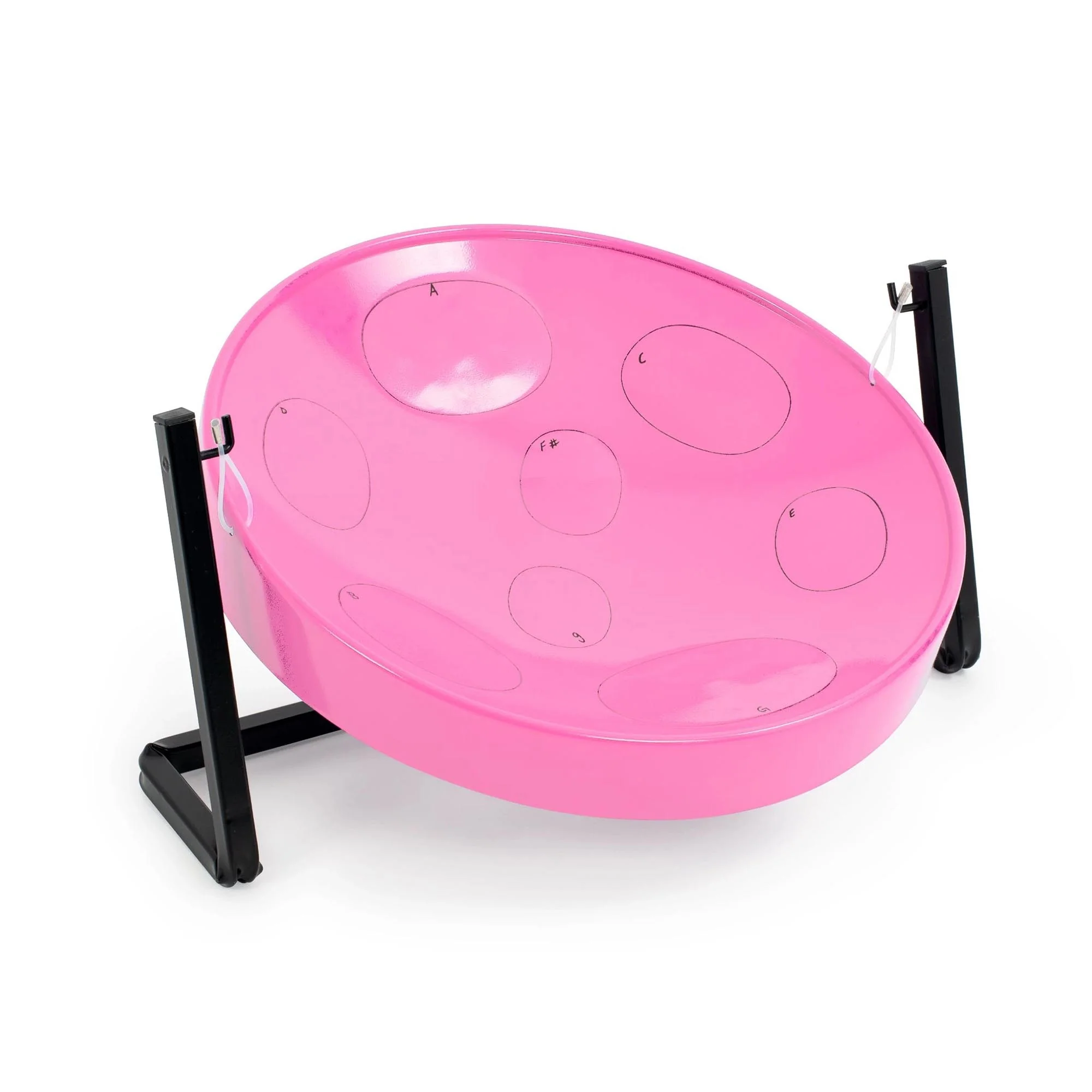 Jumbie Jam Table Top Steel Pan - Pink - Image 3