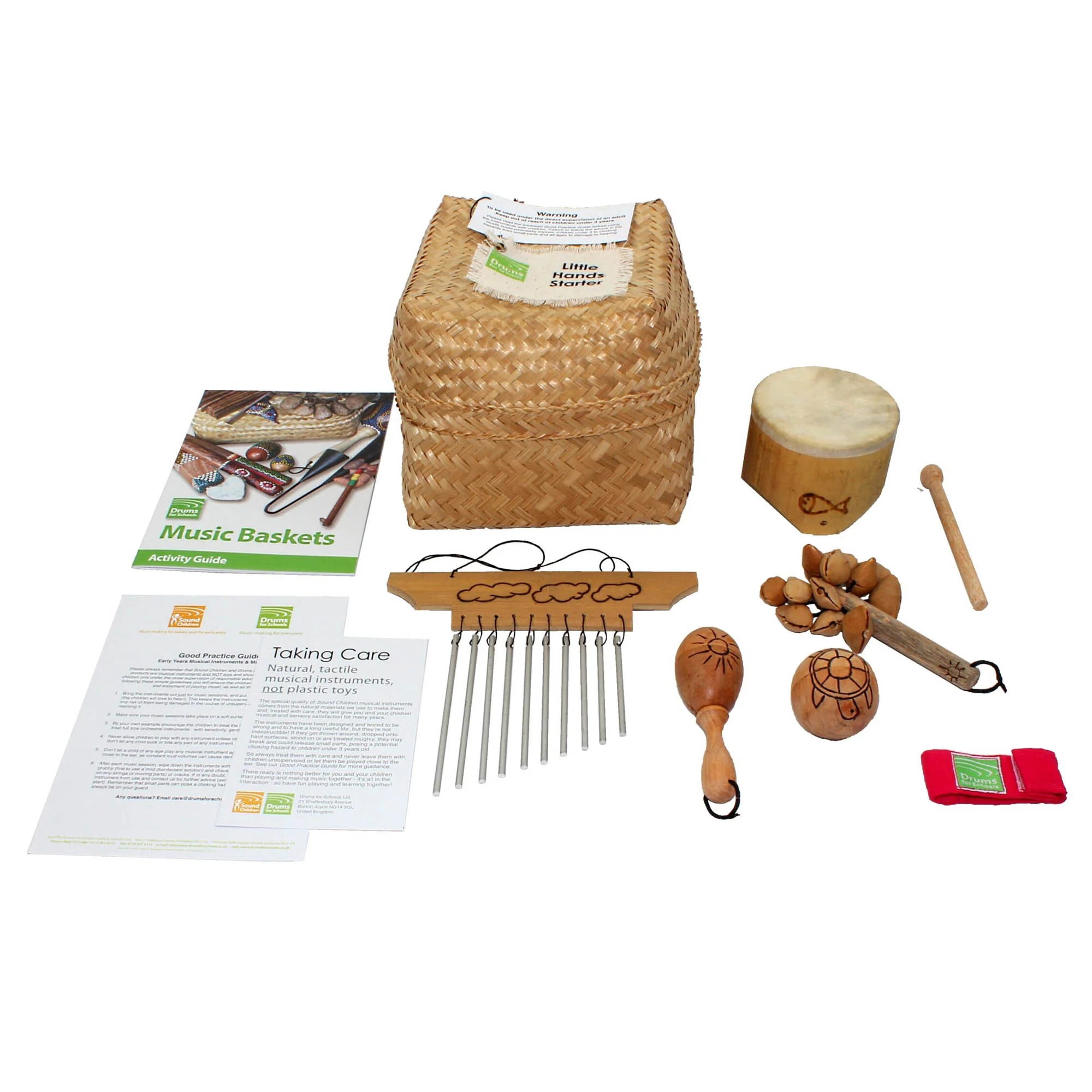Little Hands Starter Percussion Basket - 5 Instruments - Image 4
