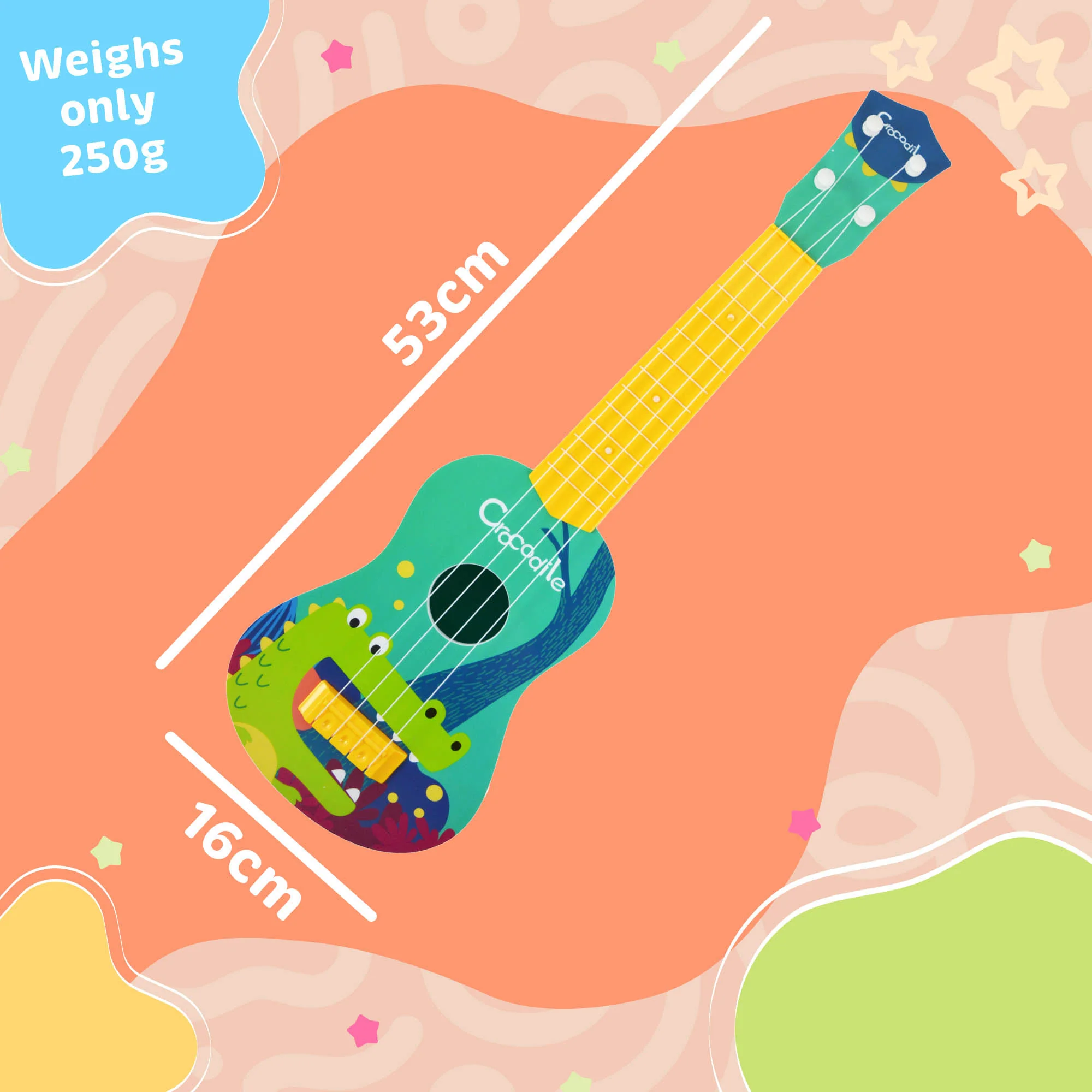 Little Star Crocodile Ukulele - Image 4