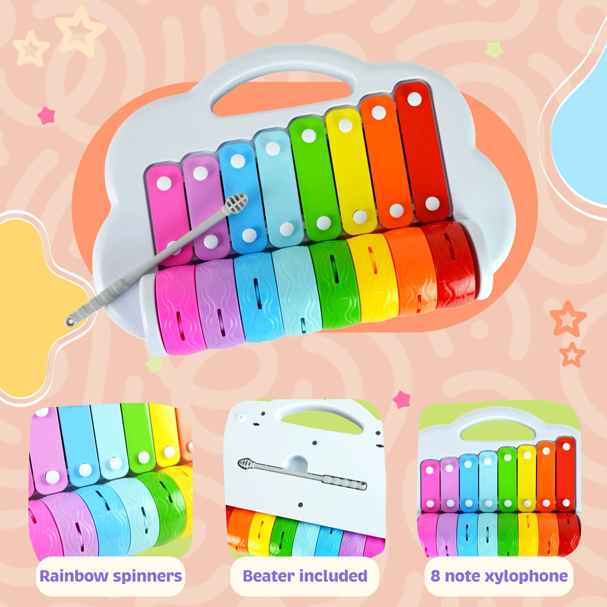 Little Star Rock and Roller Xylophone - Image 2