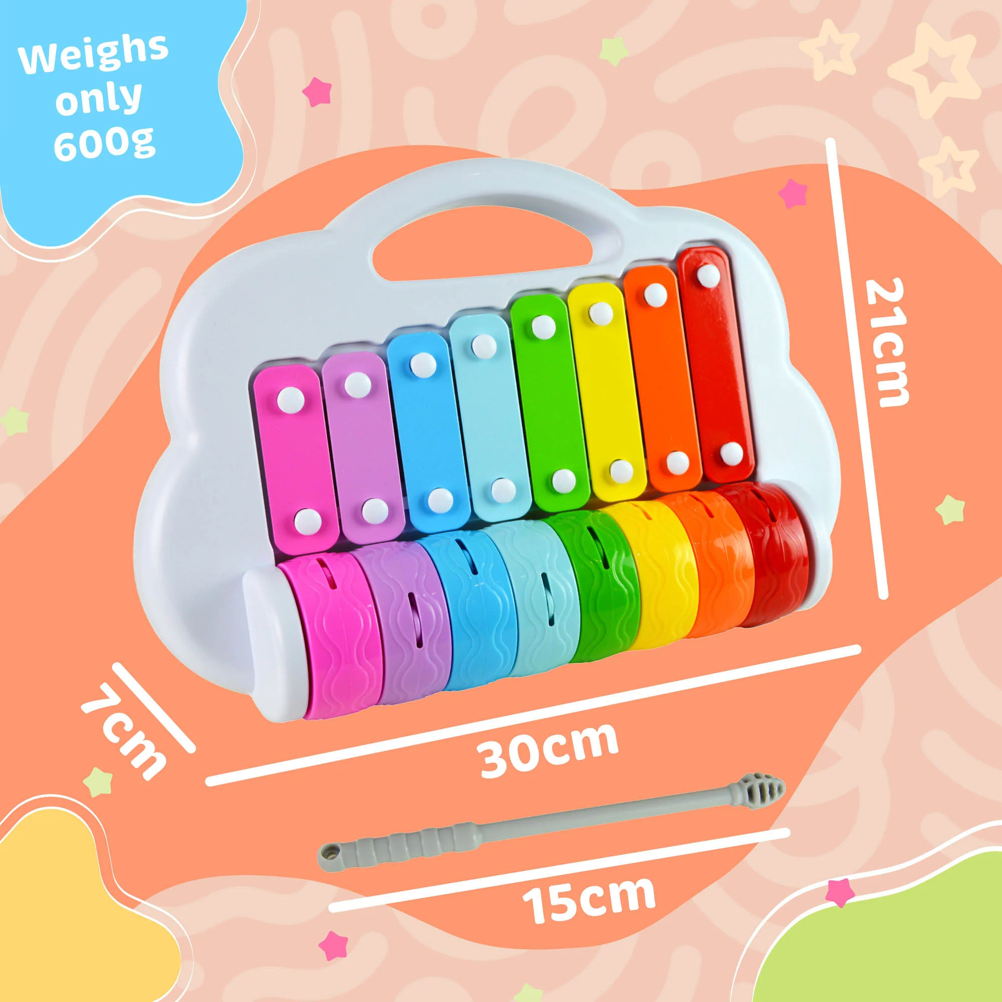 Little Star Rock and Roller Xylophone - Image 4