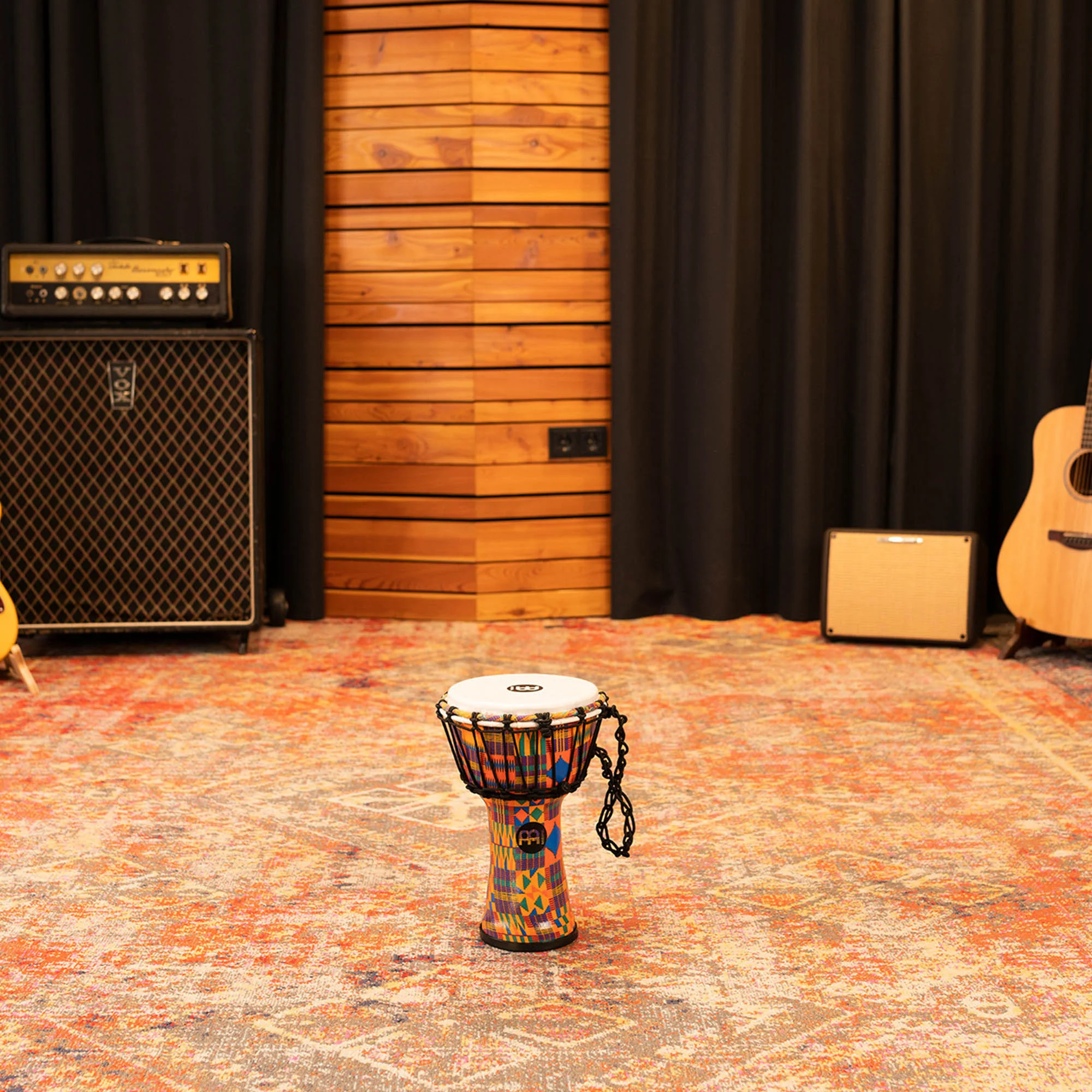 MEINL 7 inch Djembe - Kenyan Quilt - Image 5