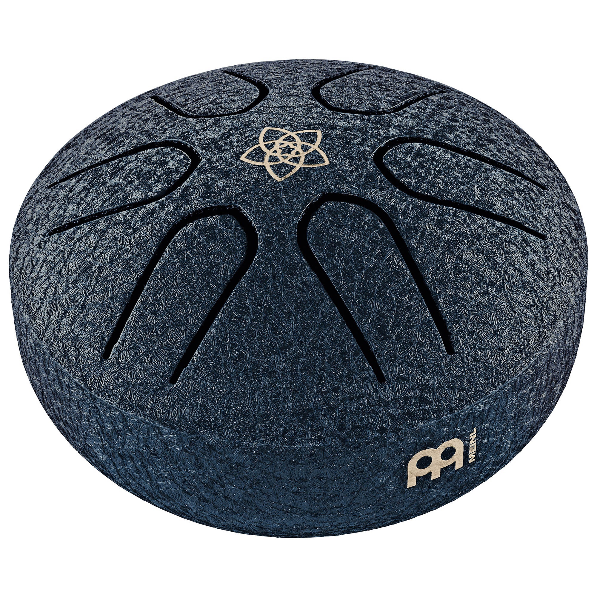 Meinl Sonic Energy 3 inch Pocket Steel Tongue Drum in A Major - Navy Blue - Image 5