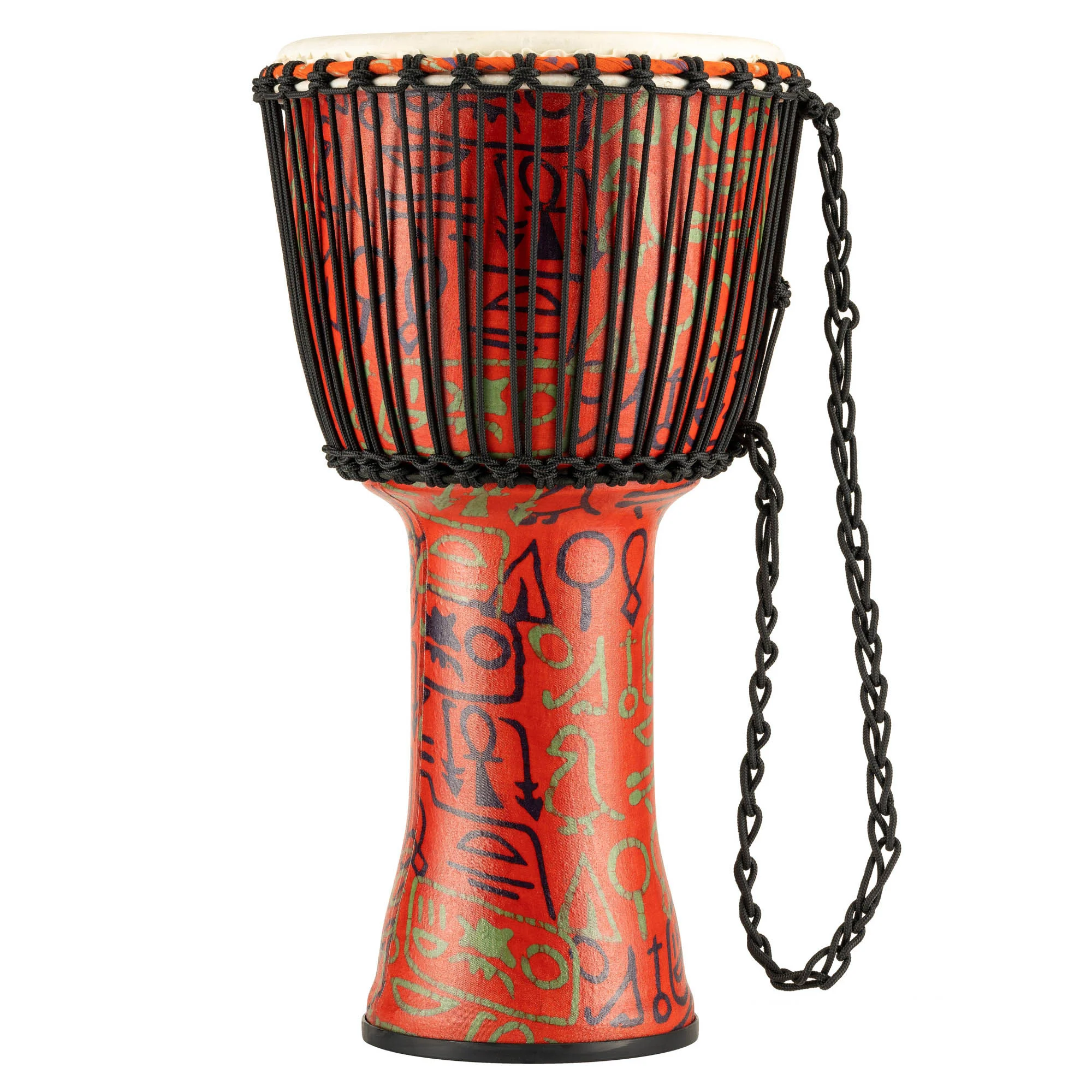 MEINL Rope Tuned 12 inch Djembe - Pharaoh's Script - Image 2