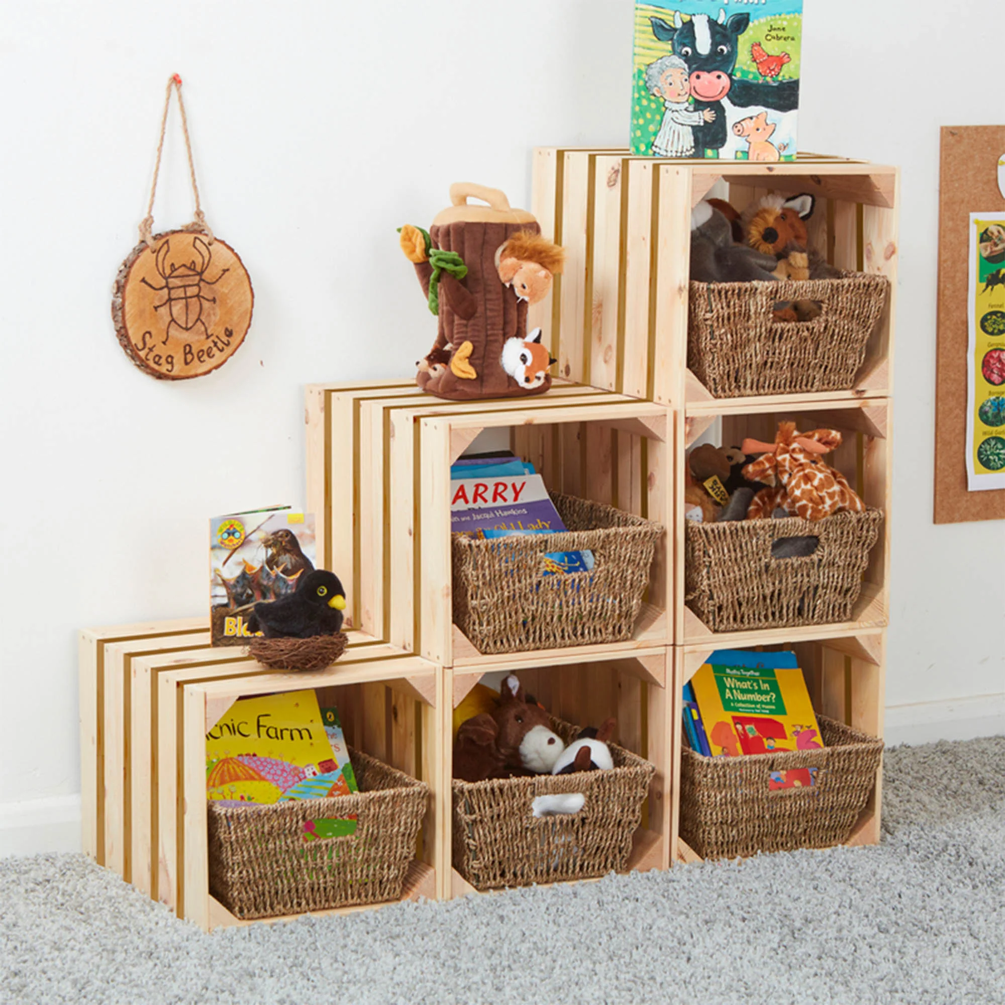 Cosy Modular Storage Squares - Pack of 9 - Image 2
