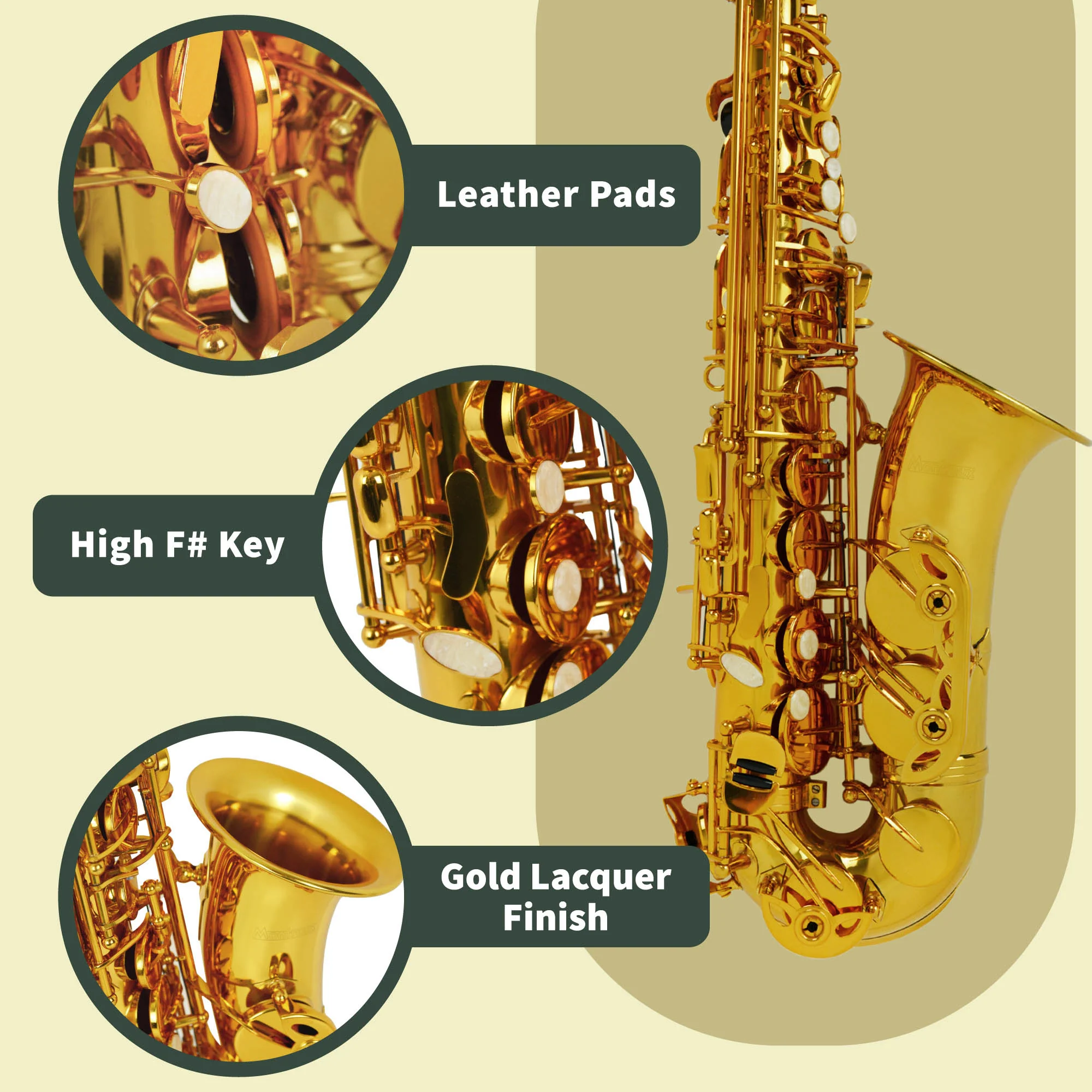 Montreux Performance Series Alto Saxophone - Image 4